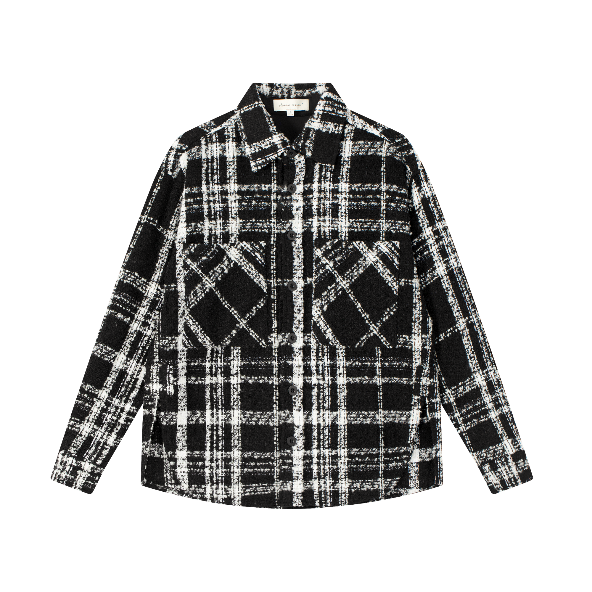 Tweed Black And White Jacket
