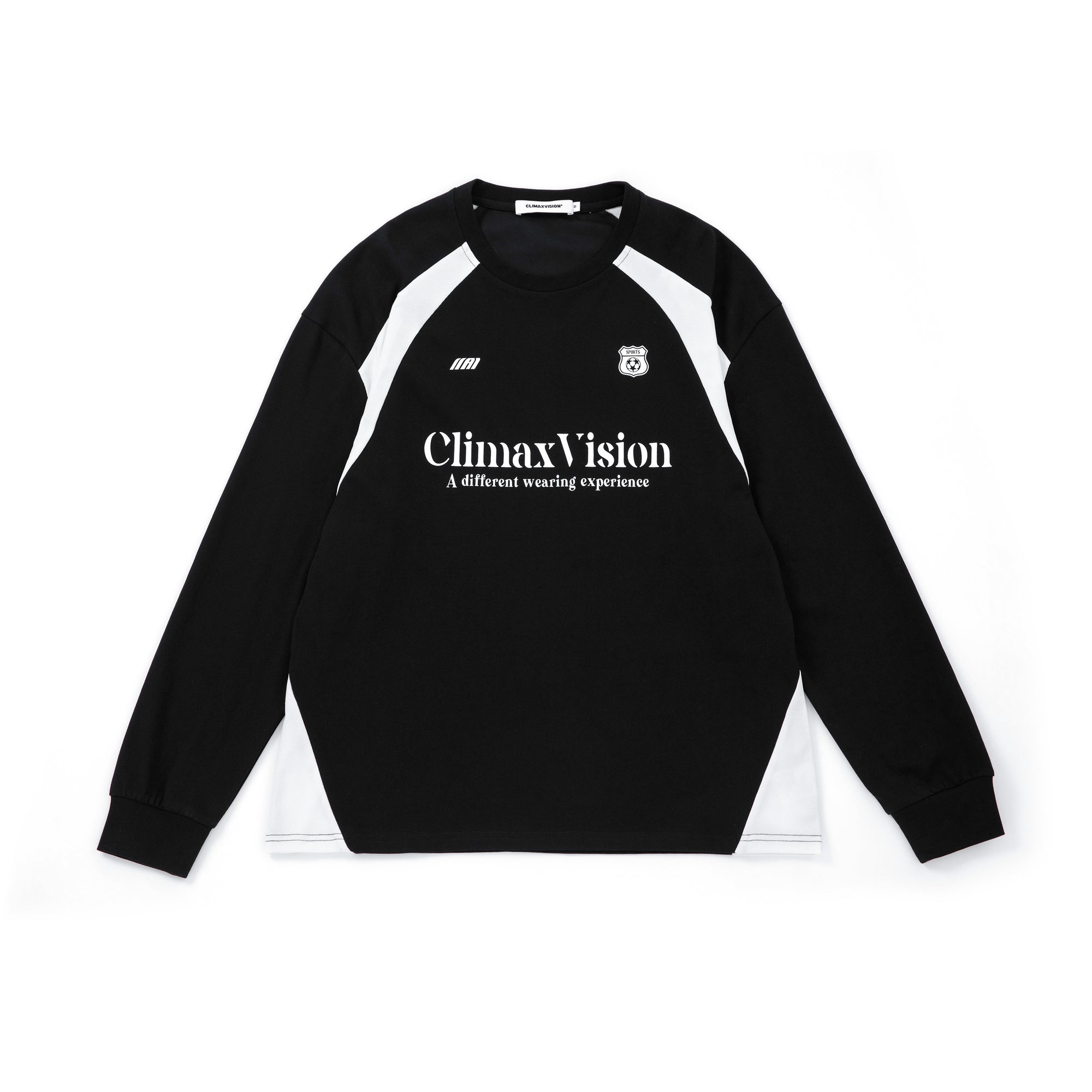 Black Quick-drying Mesh Casual Sports Long-sleeved T-shirt