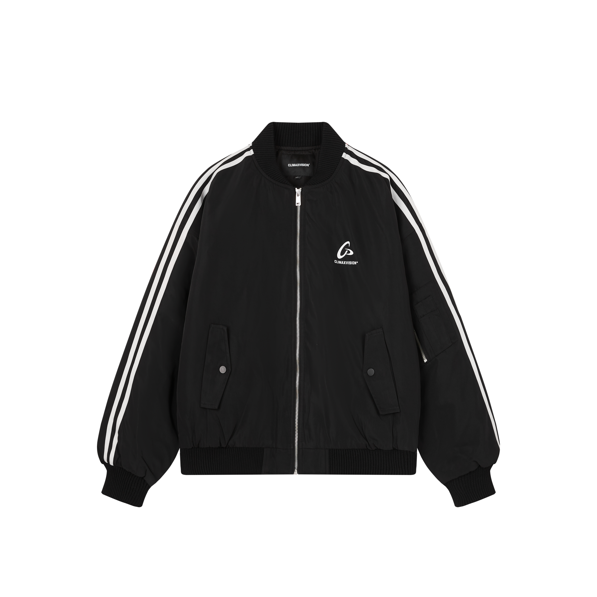Black Frisbee Parallel Bars Jacket