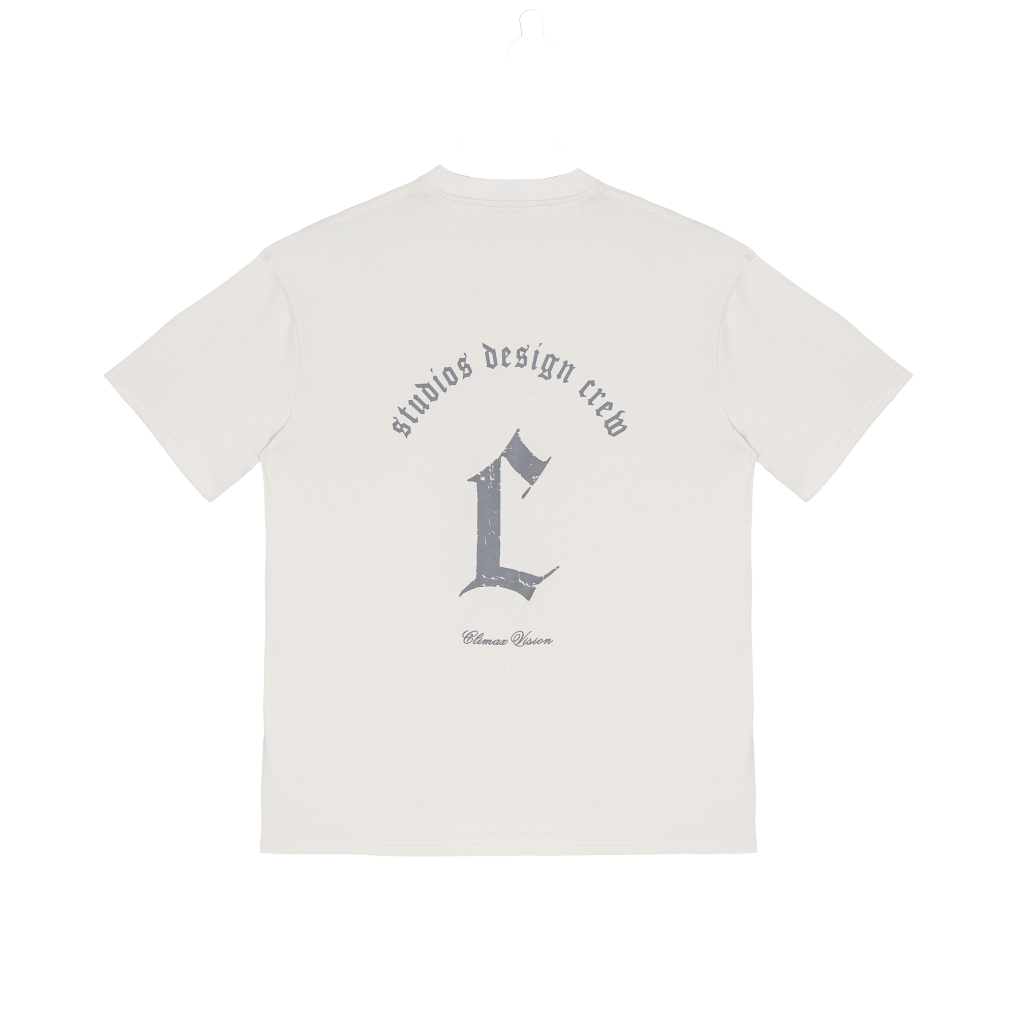 Dirty White Damaged C-line Short Sleeves