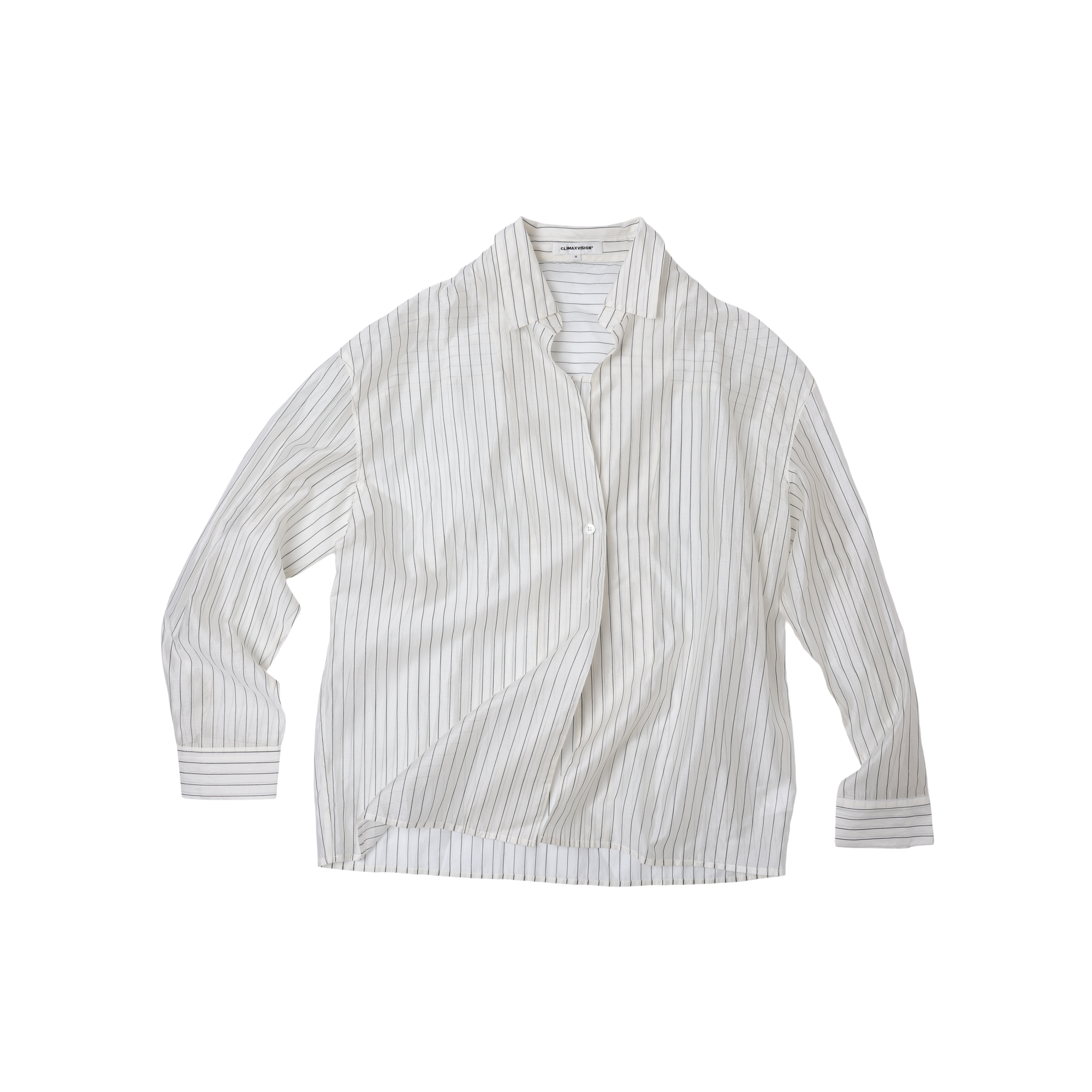 Beige Striped Airy Shirt