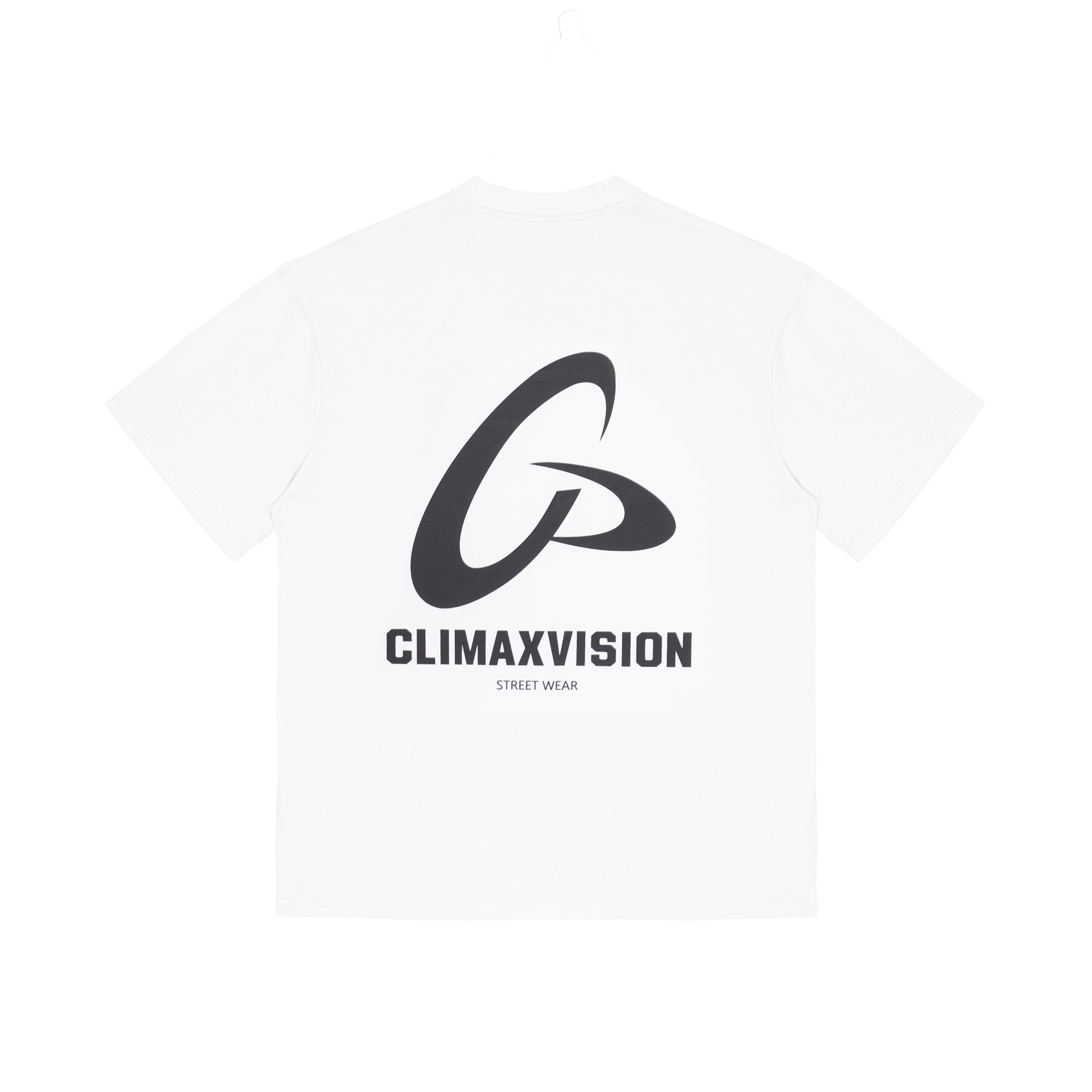 White Frisbee Logo Print Short Sleeve