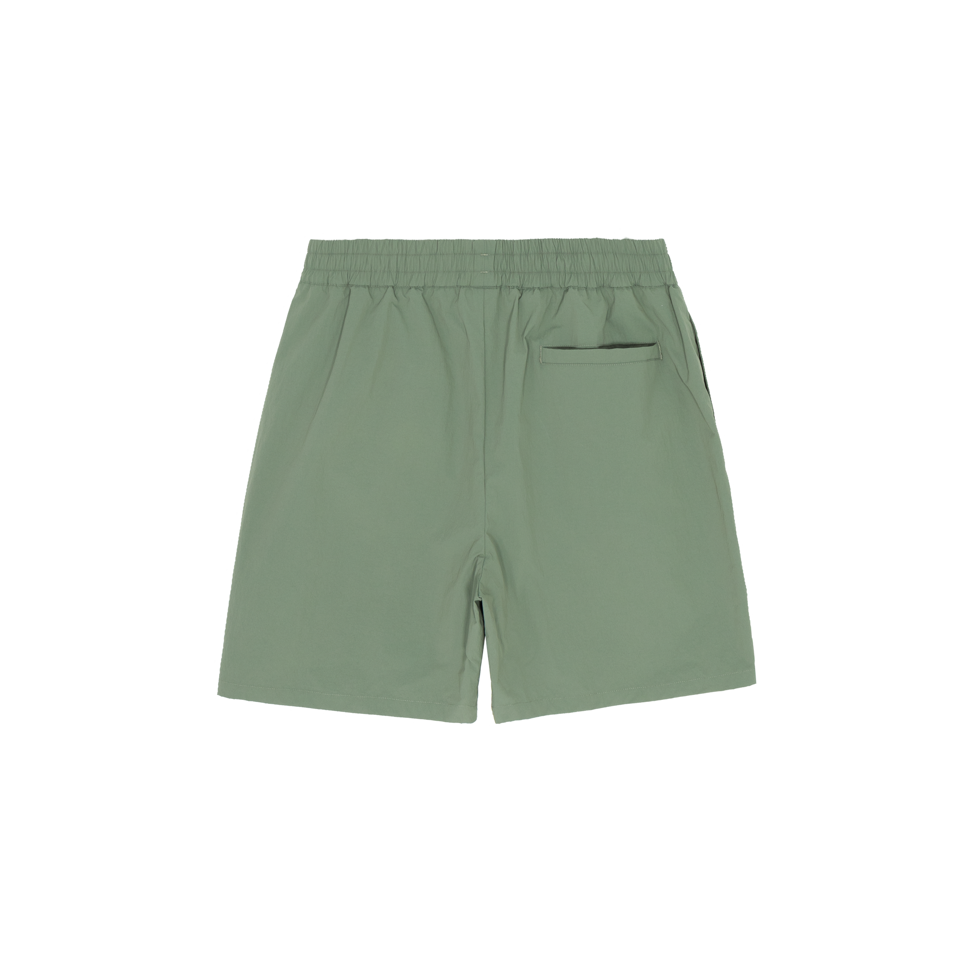 Grey Green 3D Pocket Shorts