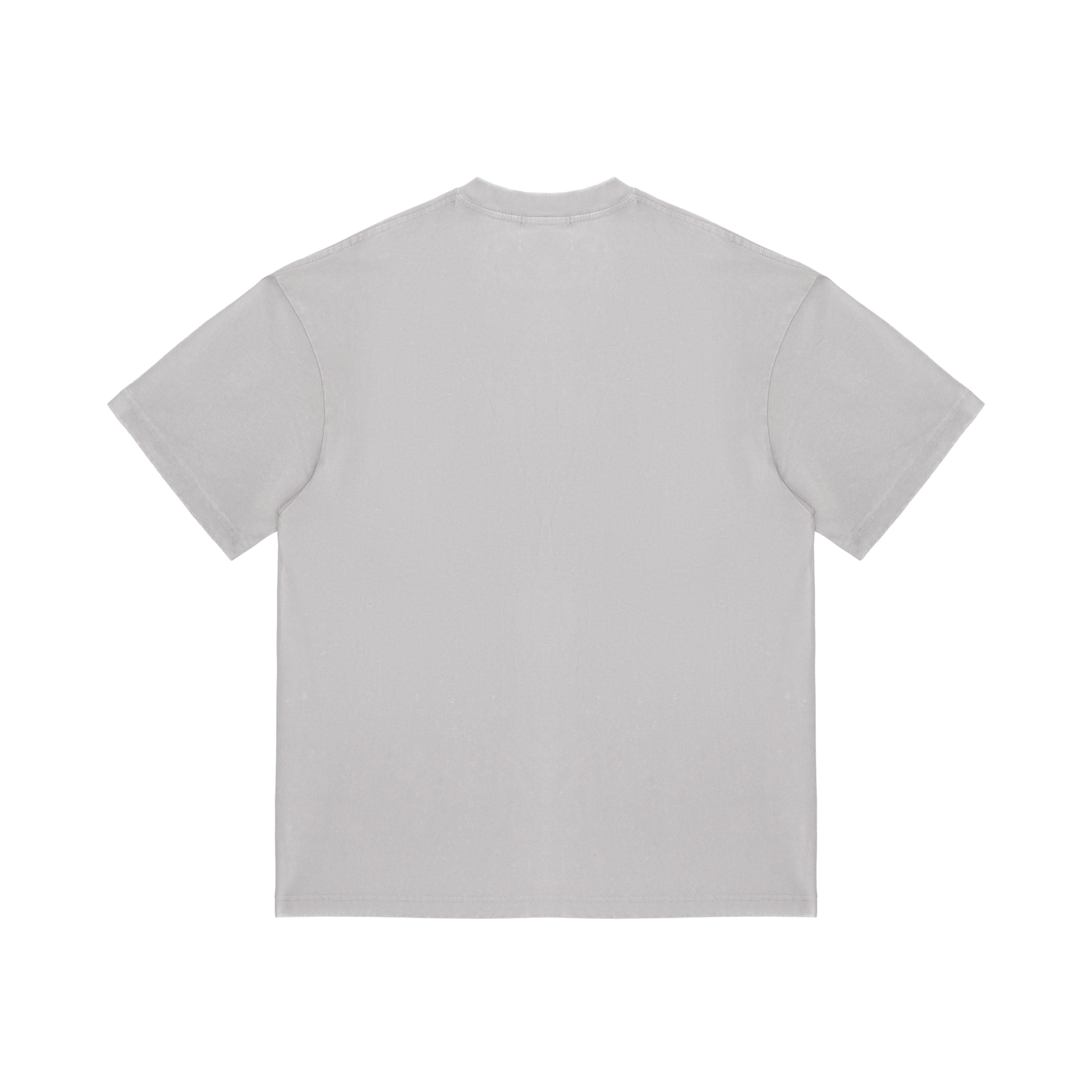 Washed Gray C-shaped Foam Short Sleeves