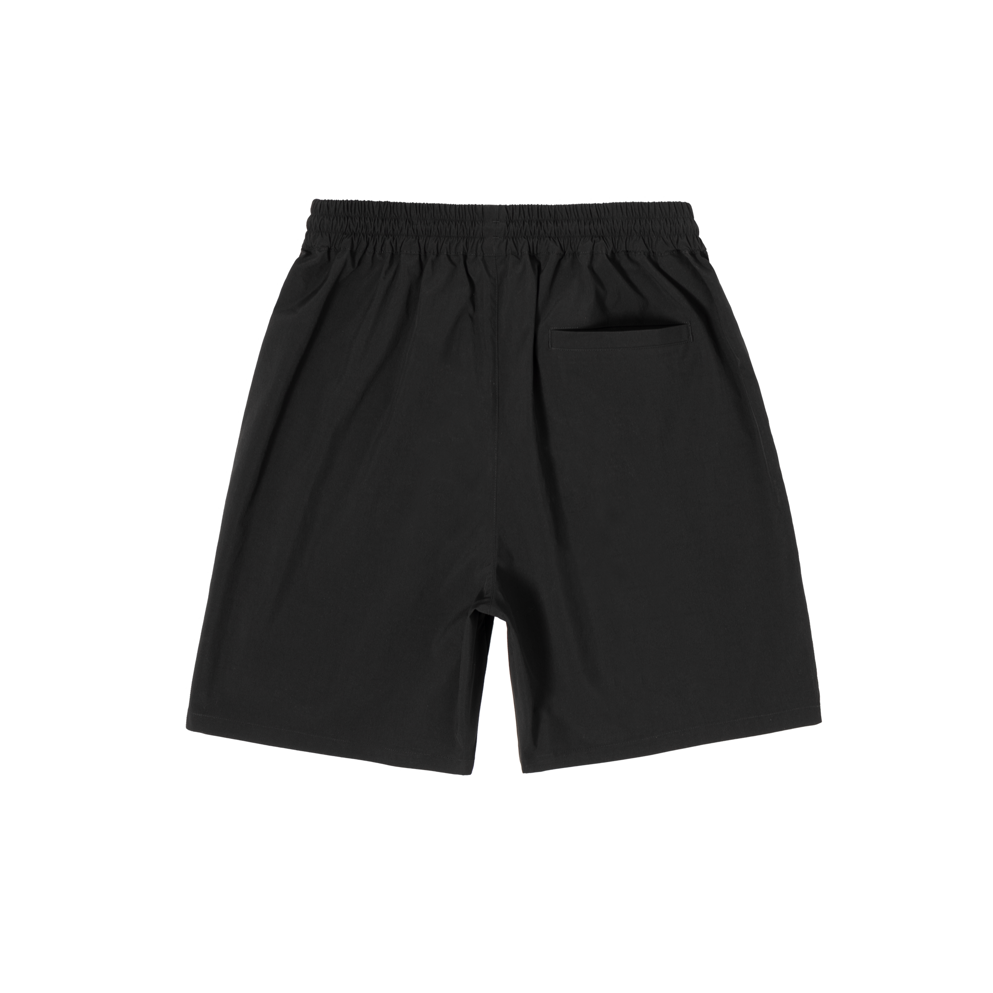 Black Cargo Pocket Shorts