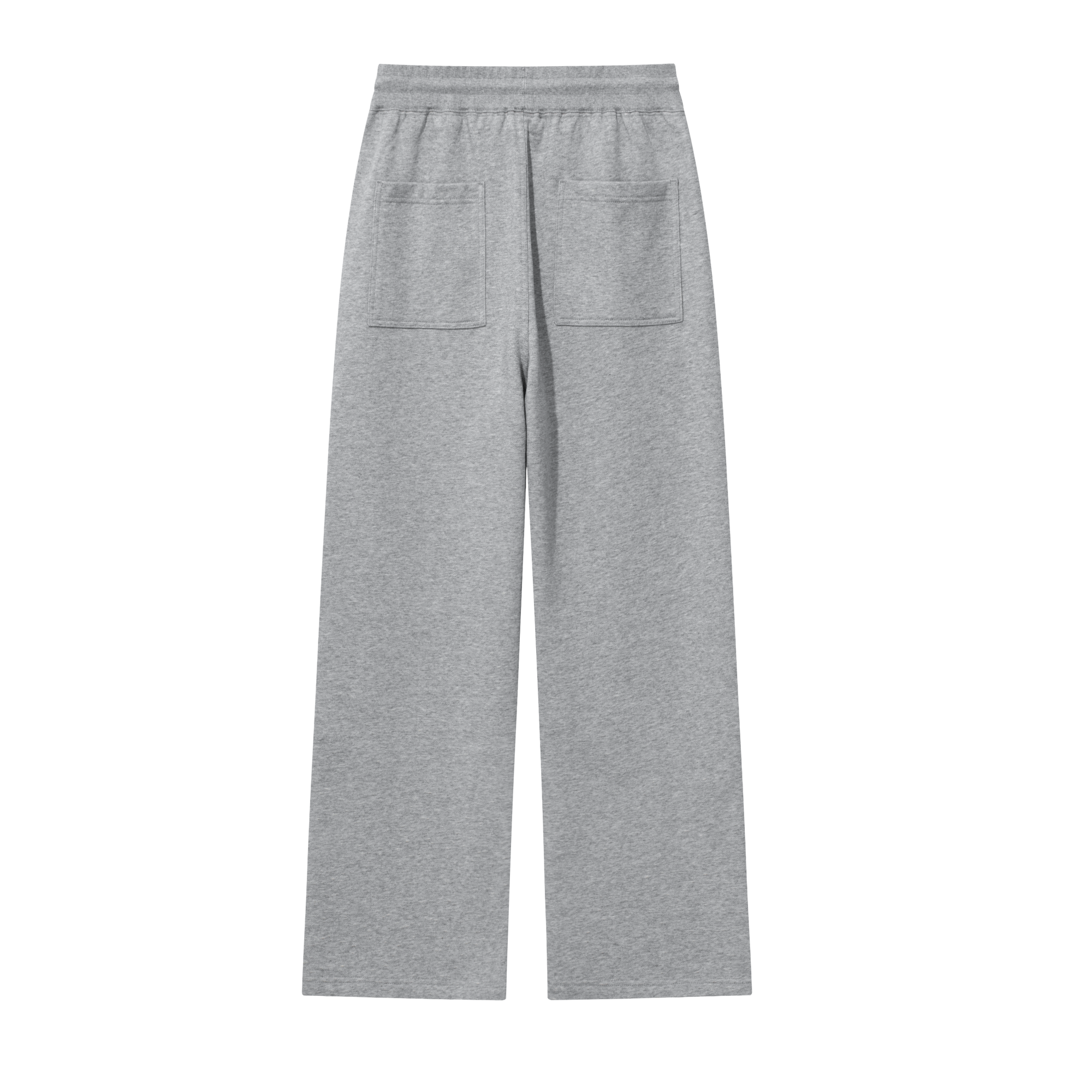 Grey 3D Cut Side Seam Sweatpants
