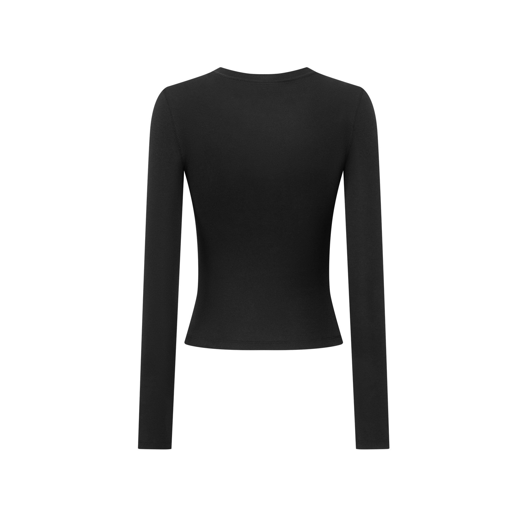 Black Lightweight Cross Long-Sleeve T-Shirt