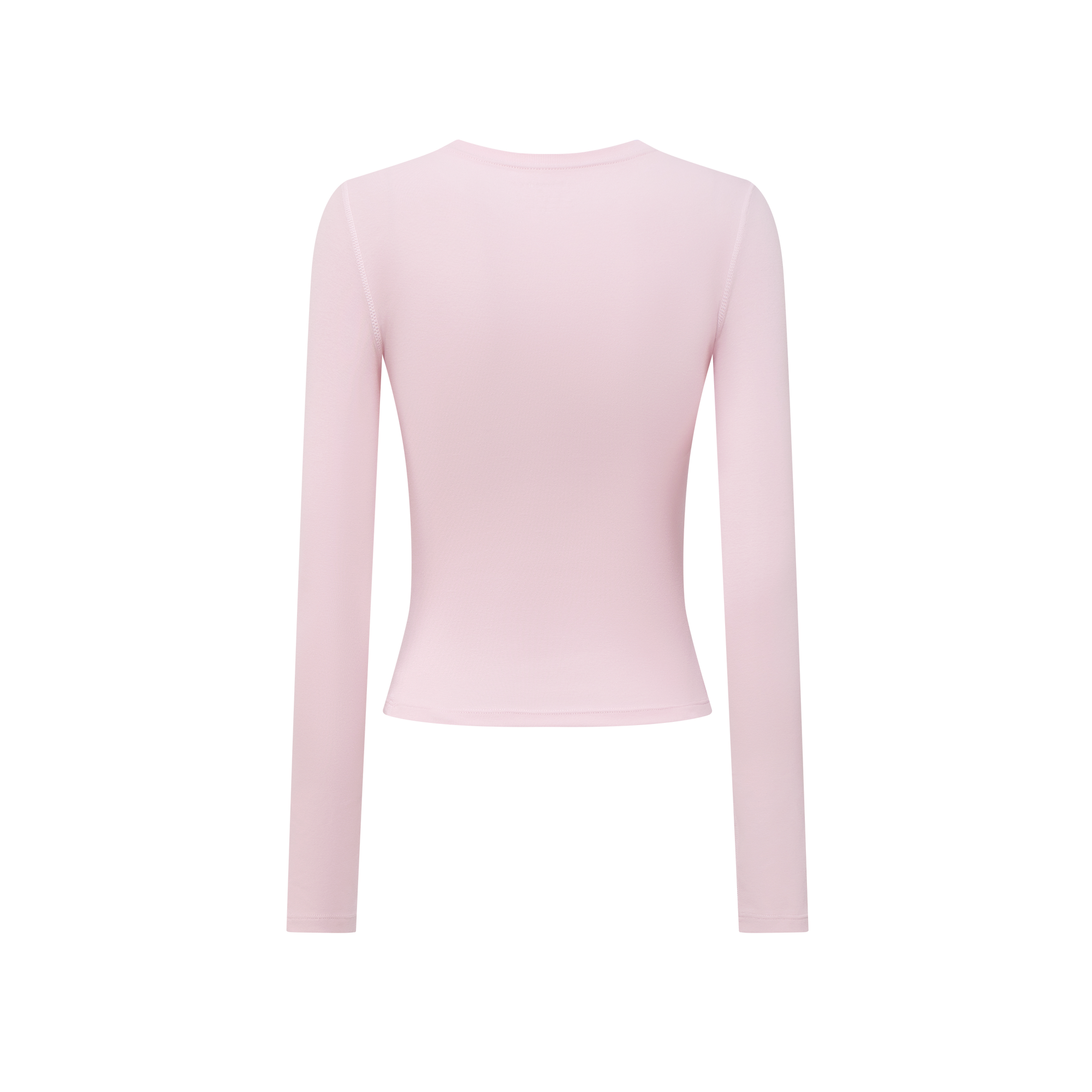 Pink Lightweight Cross Long-Sleeve T-Shirt