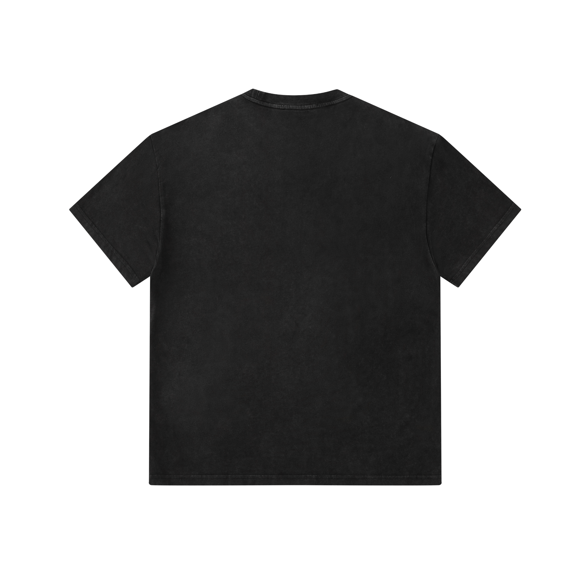 Black Leopard Print Star Rhinestone Letter Short-Sleeve T-Shirt