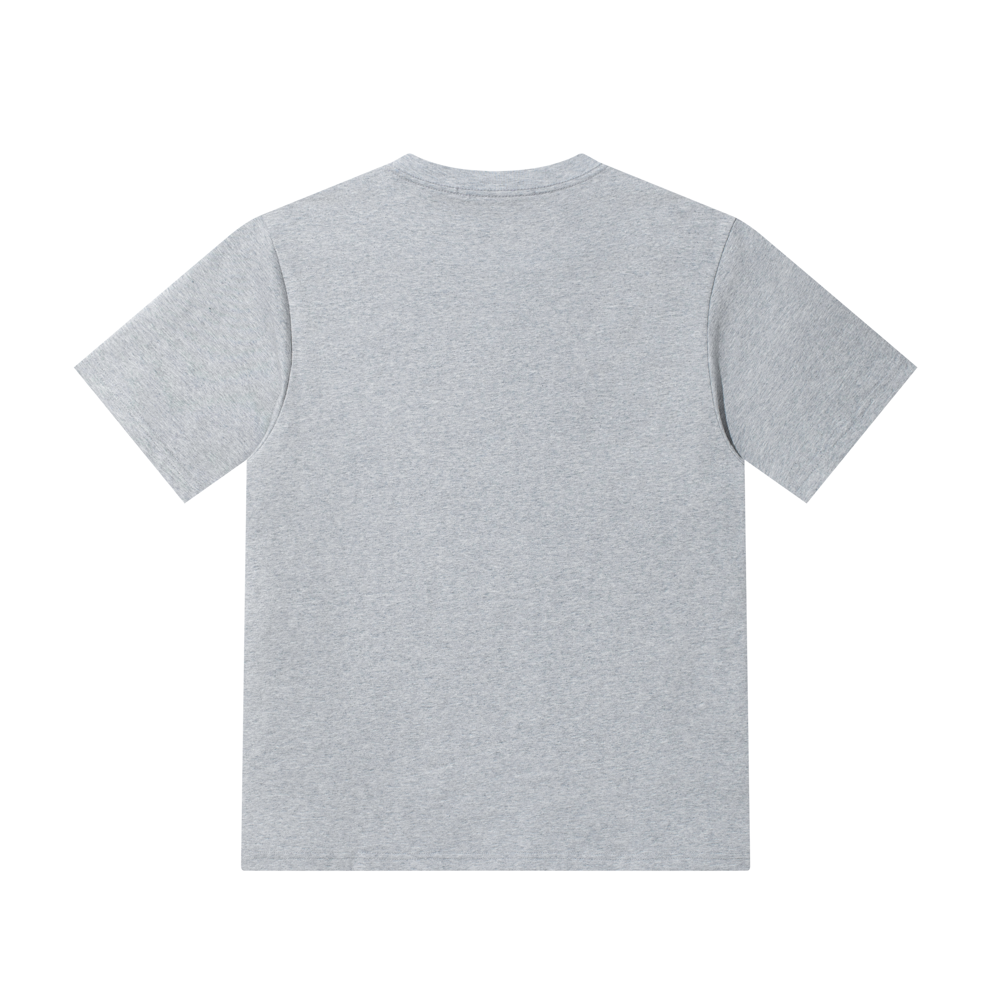 Grey 3D Pearl Print Chain Short Sleeve