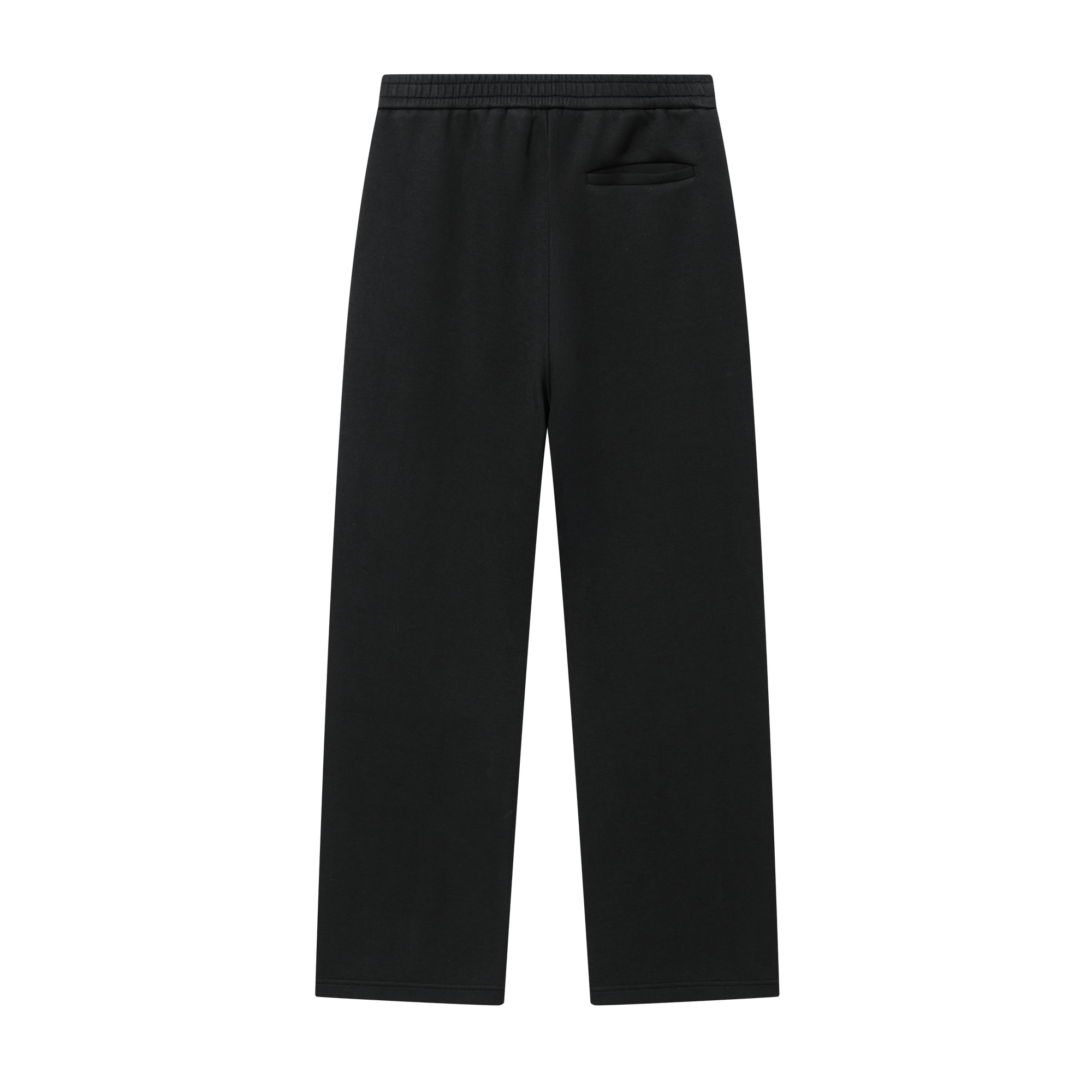 Black Jelly Air Straight Sweatpants