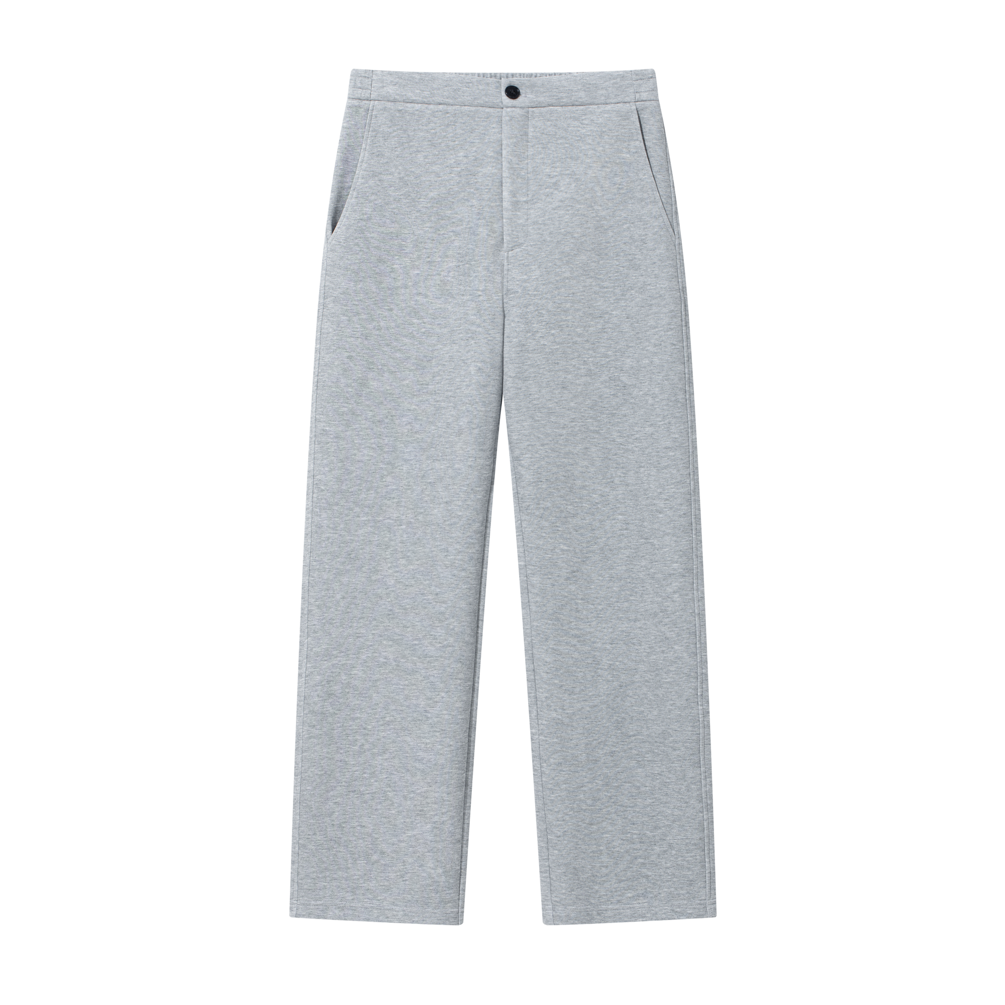 Grey Jelly Air Layer Straight Sweatpants