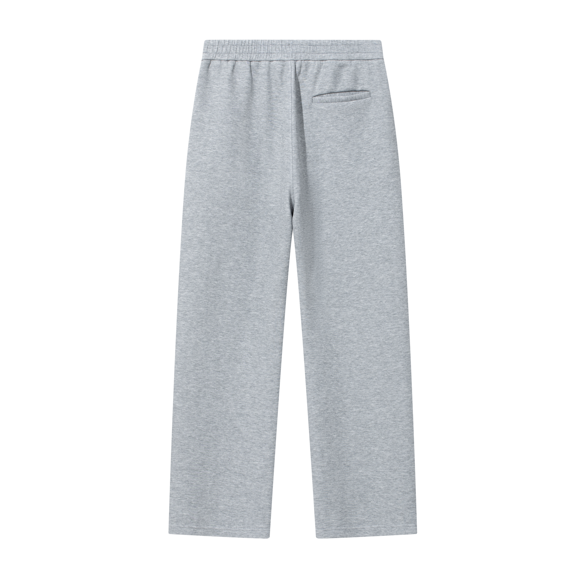 Grey Jelly Air Layer Straight Sweatpants