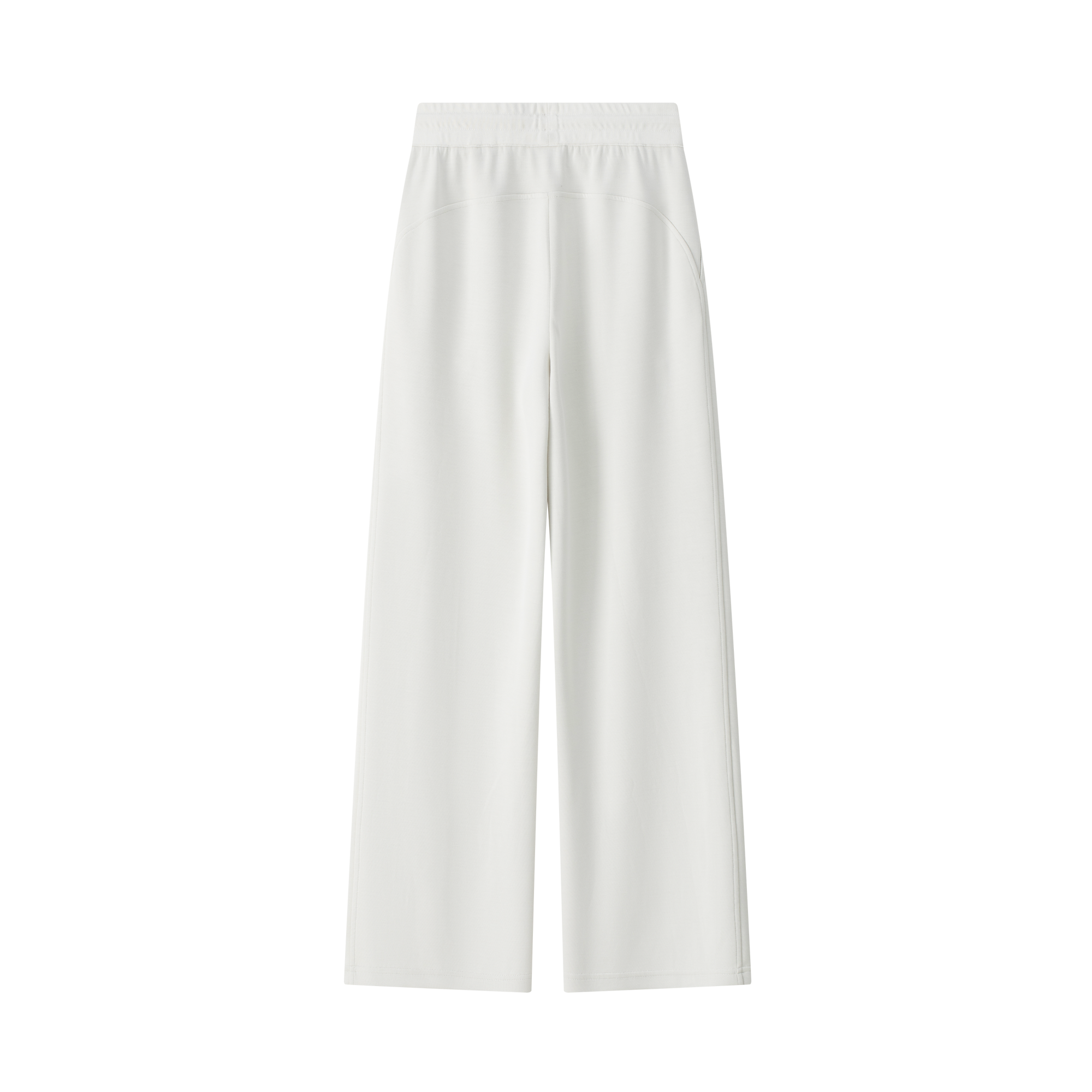 White Cross Lightweight Cloud-like Set Straight-Leg Sweatpants