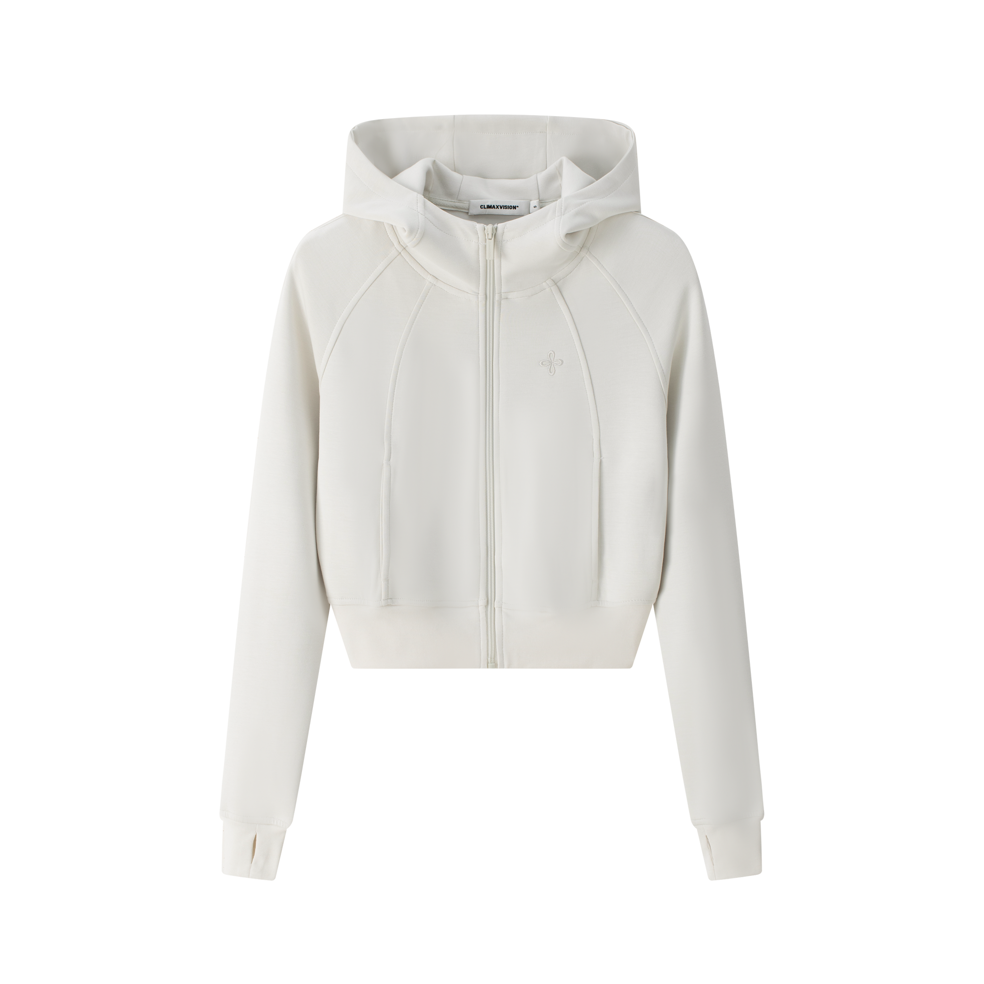 White Cross Lightweight Cloud-like Set Hooded Sweatshirt