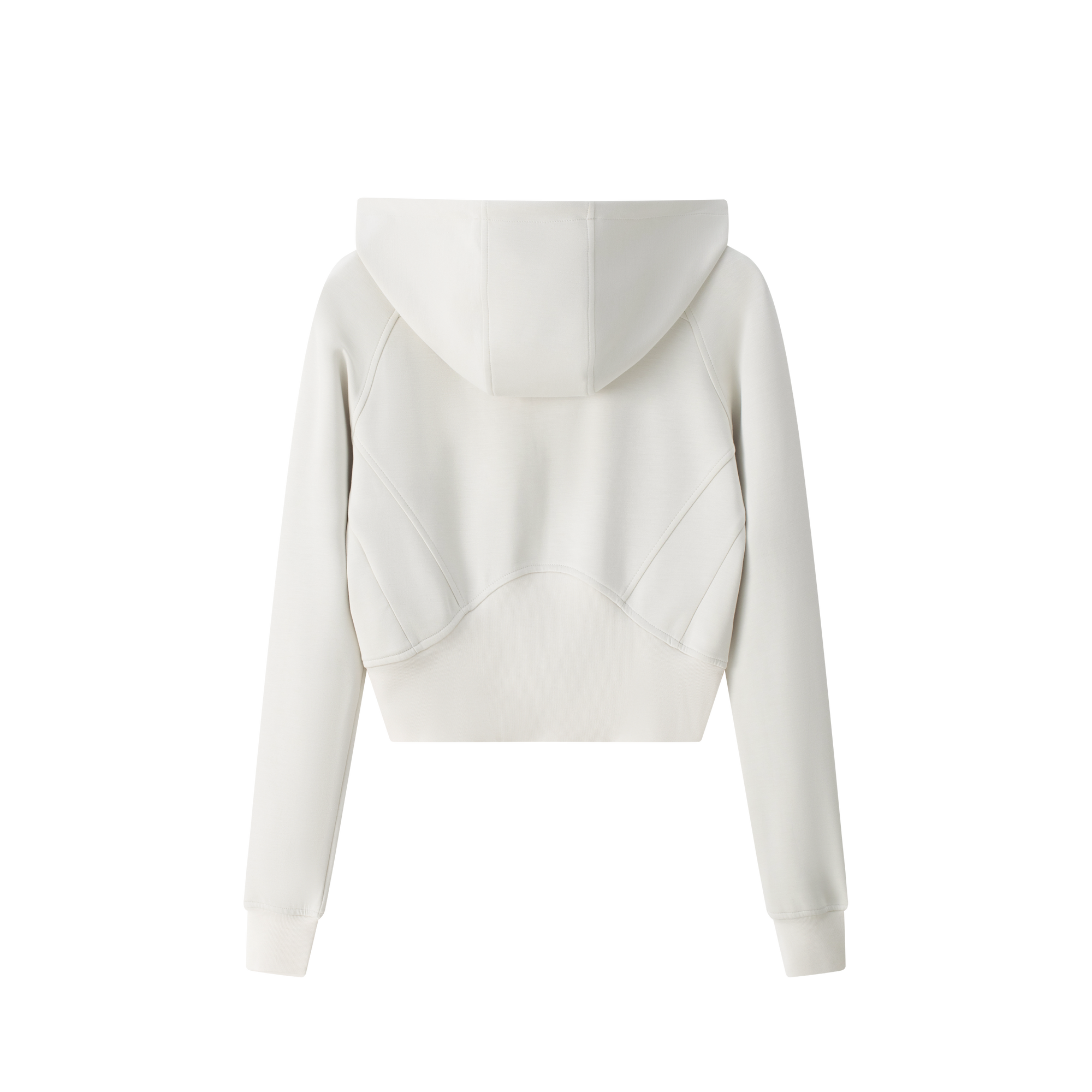 White Cross Lightweight Cloud-like Set Hooded Sweatshirt