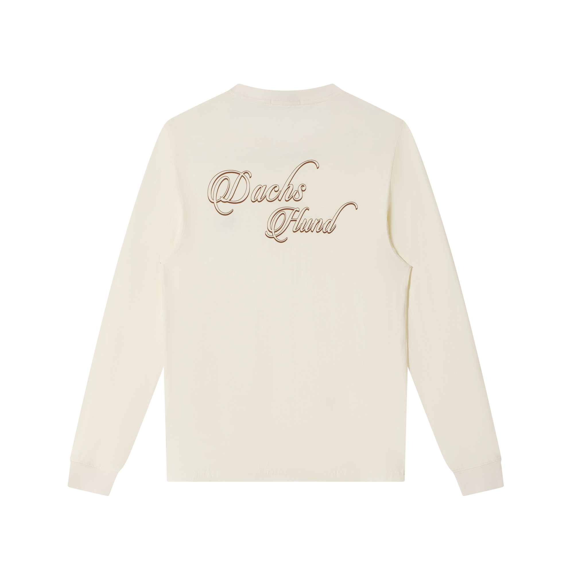 Cheese Strong Twist Cotton Puppy Embroidery Long Sleeves