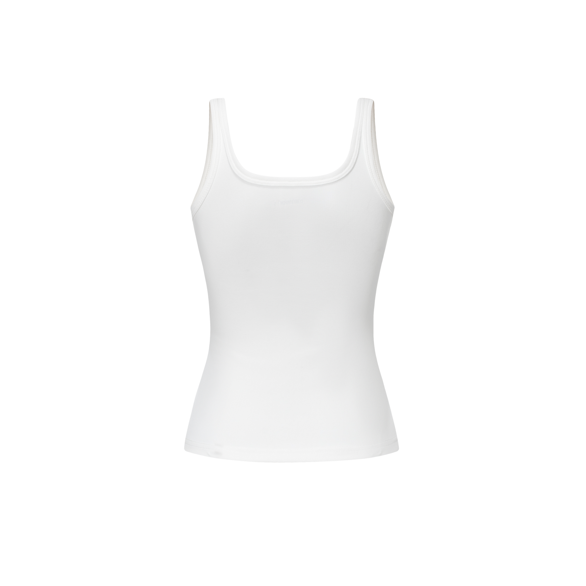 White Nylon Ribbed Commuter Sports Vest