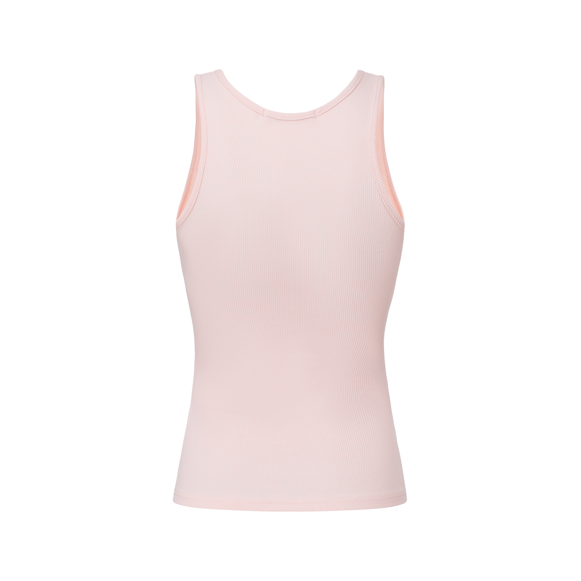 Pink rhinestone U-neck vest