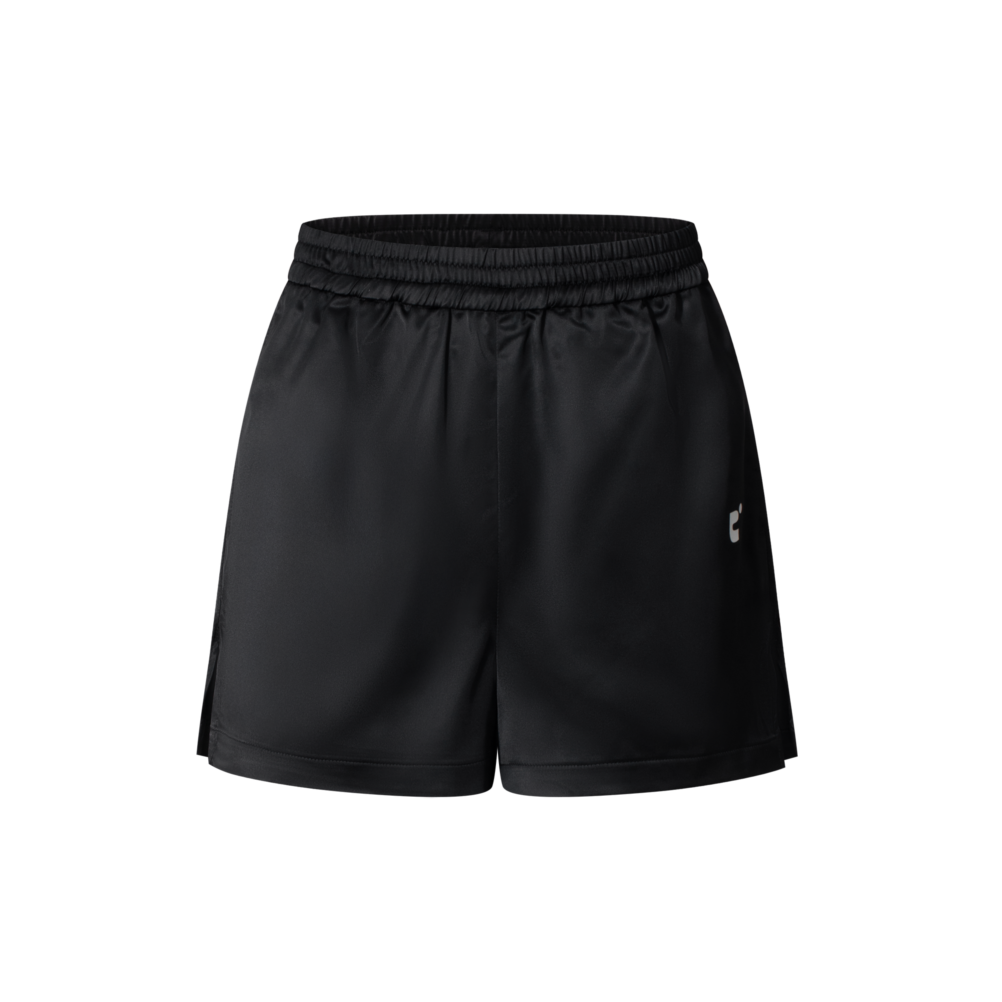 Black Summer Smooth Breathable Casual Shorts