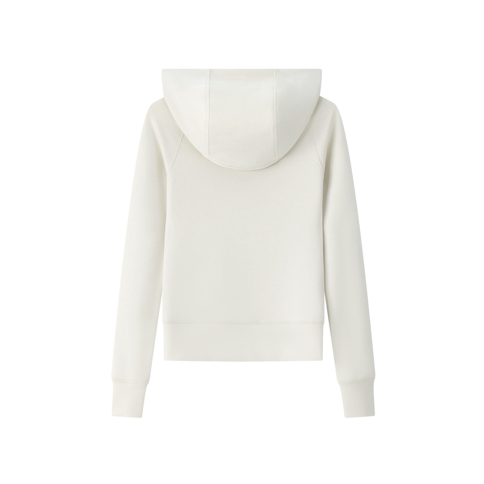 Beige Cross Cloud-Style Slim Fit Hooded Jacket