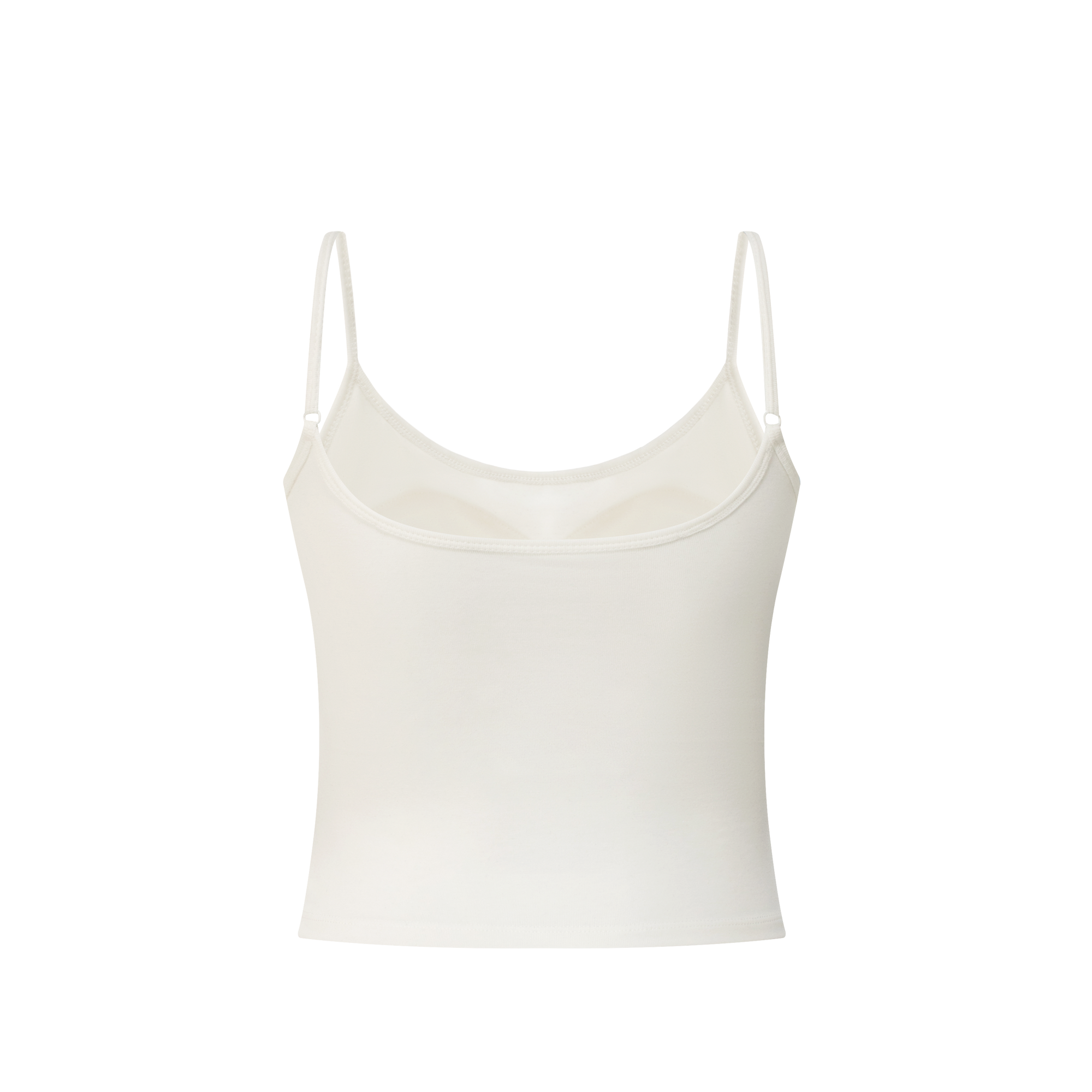 White Tencel High Elastic Camisole