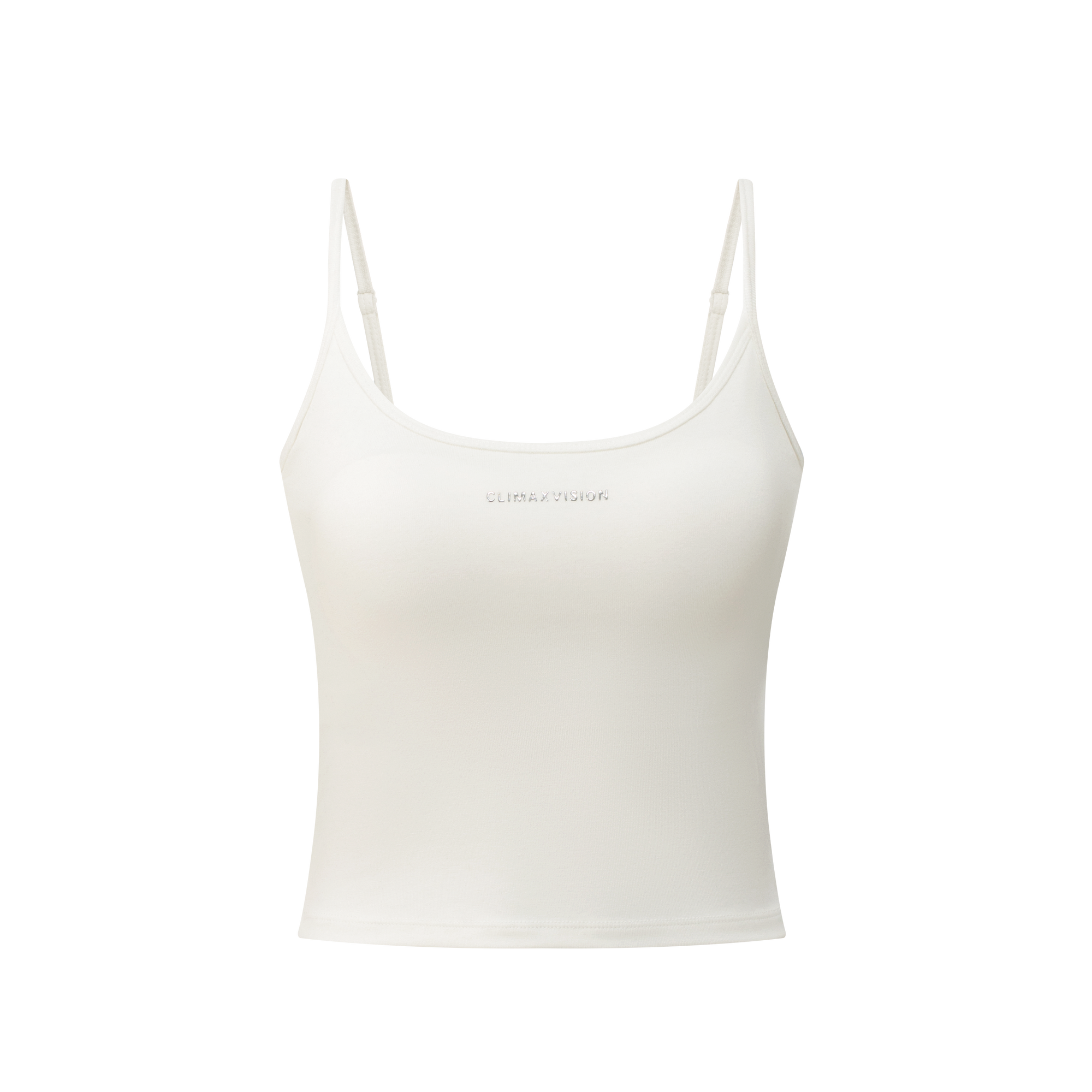 White Tencel High Elastic Camisole