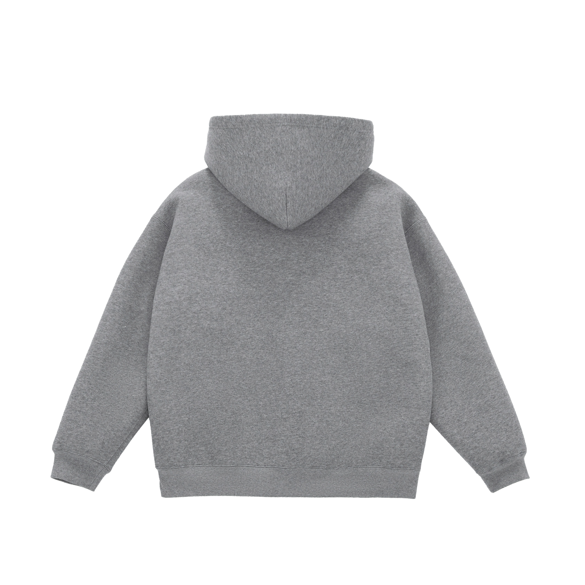 Two-Tone Air Layer Profile Zipper Cardigan In Gray and Red