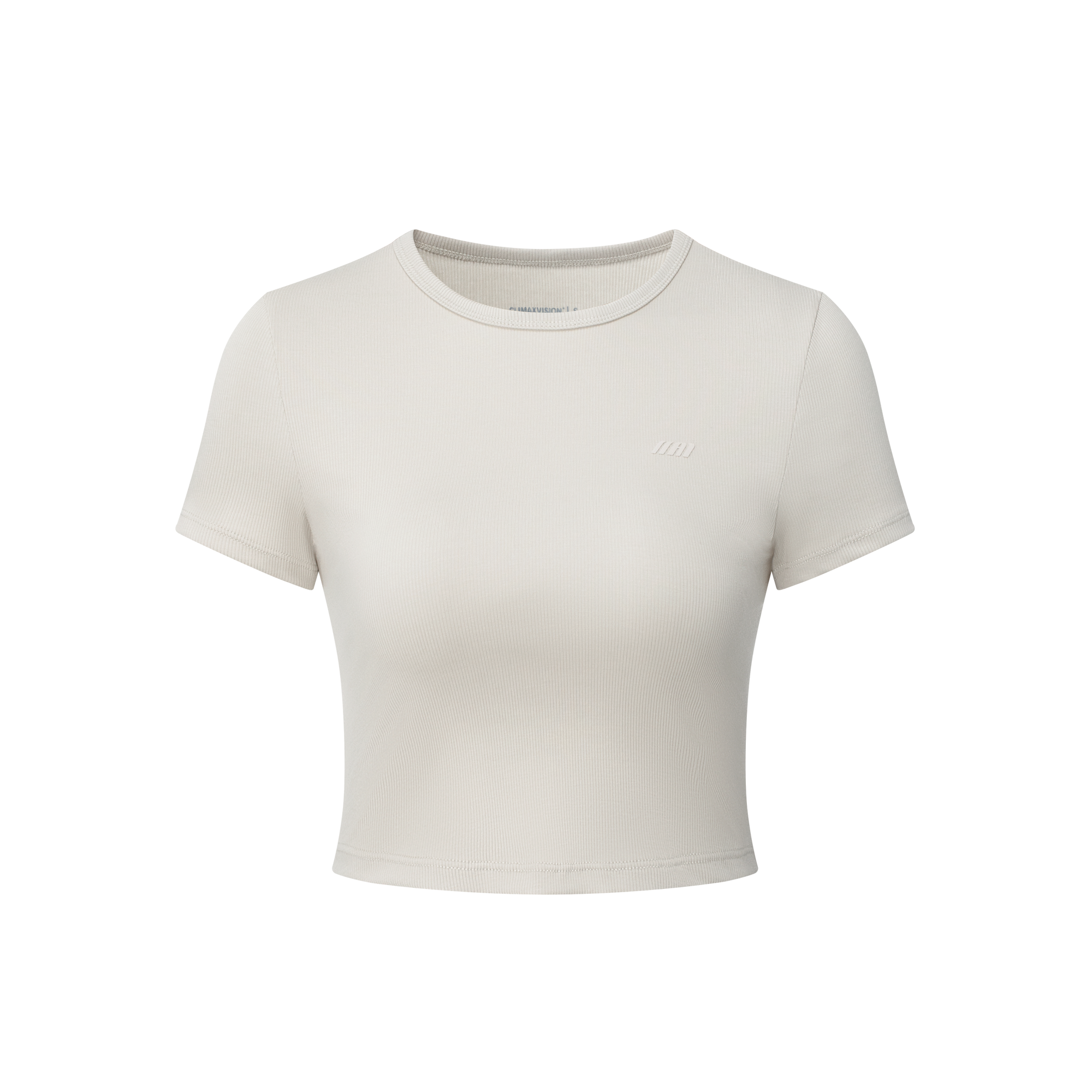 Beige Light Cloud Stretch Tencel Cool Short Sleeves