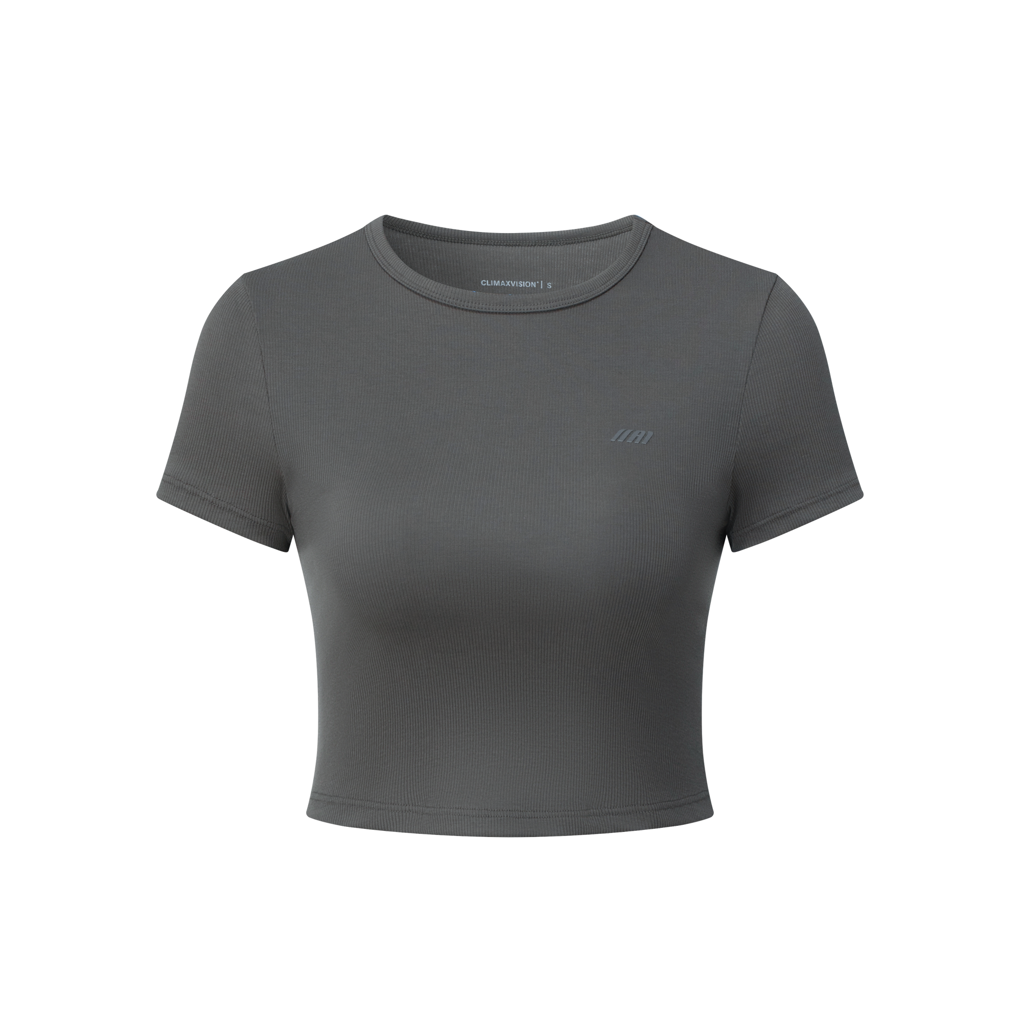 Gray Lightweight Cloud Stretch Tencel Cool Short Sleeves