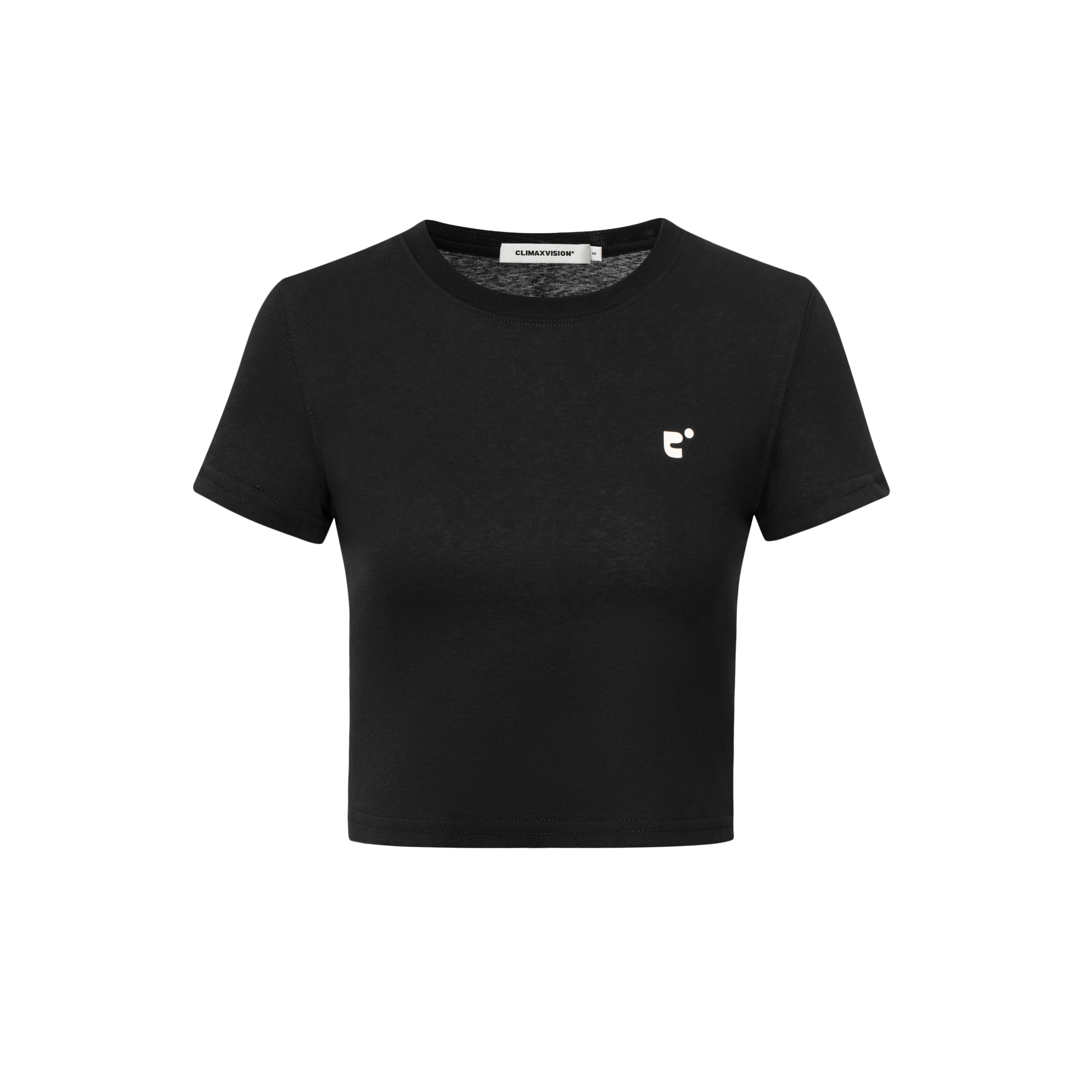 Black Snowflake Cotton Light Classic Short Sleeves