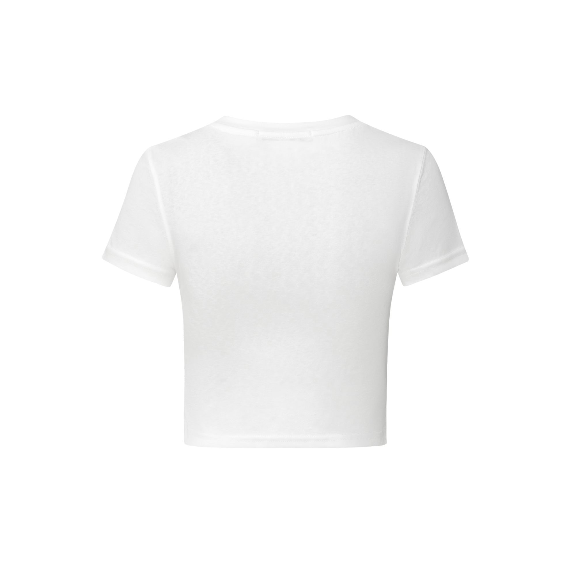White Snowflake Cotton Light Classic Short Sleeves