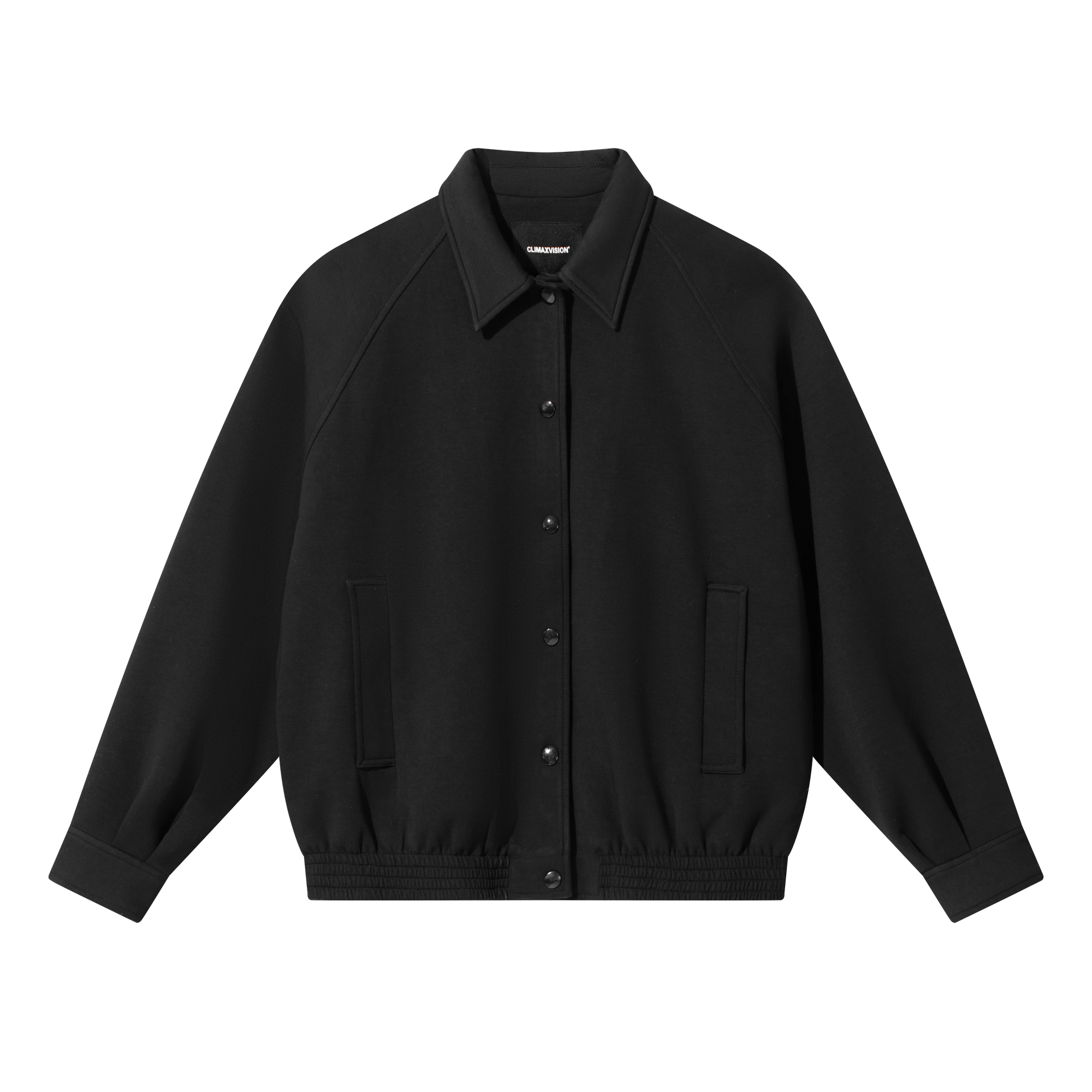 Black Oversized Casual Jacket