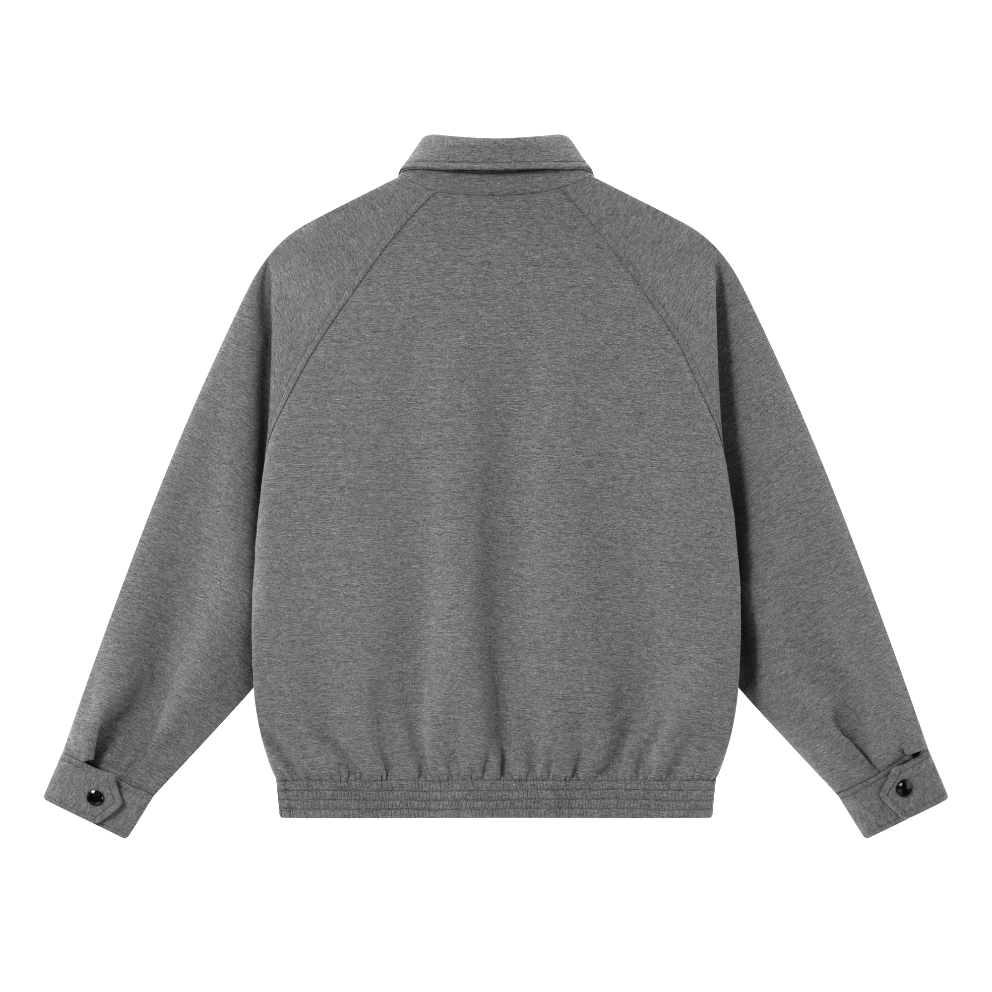 Grey Oversized Casual Jacket