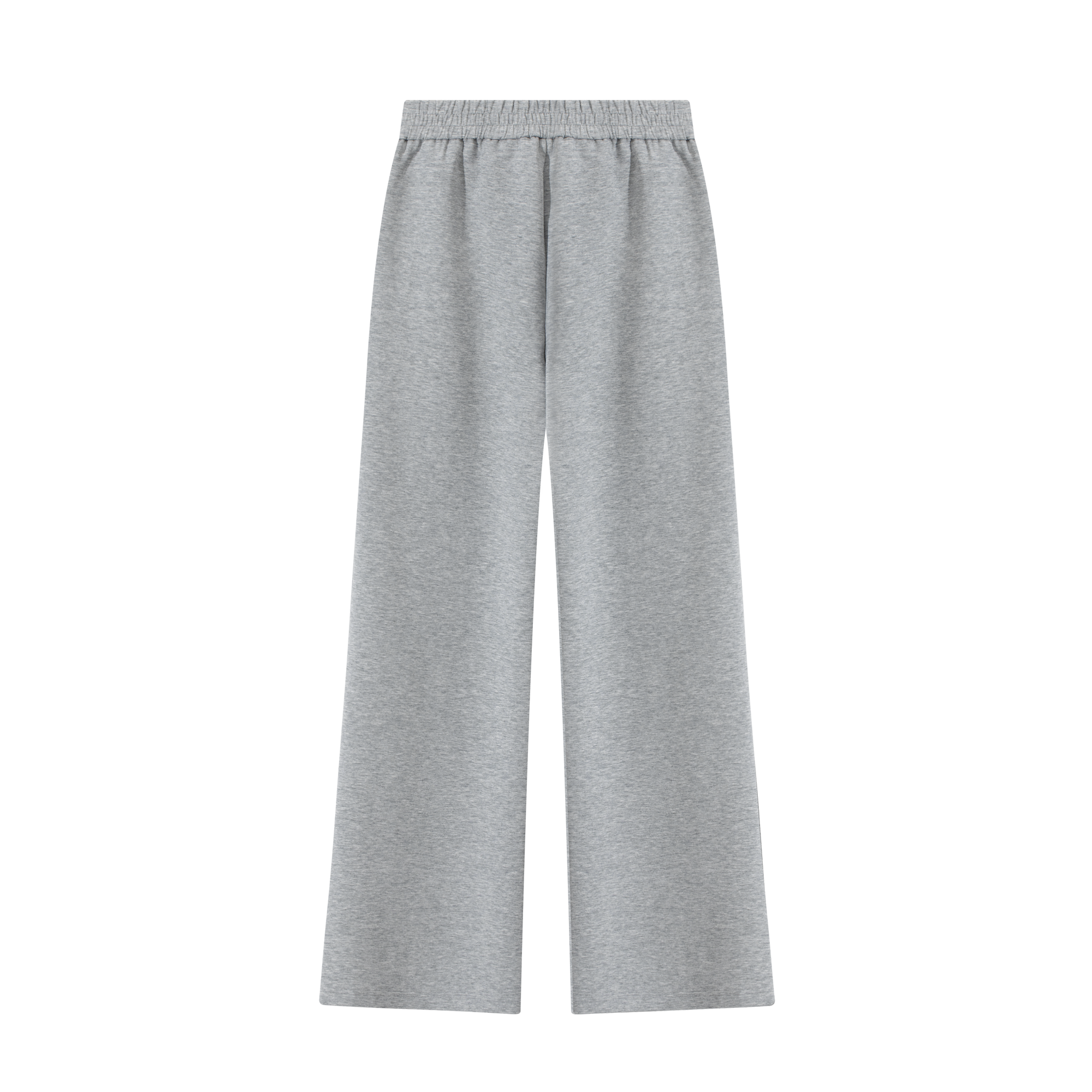 Grey Jelly Air Layer Wide Leg Casual Sweatpants