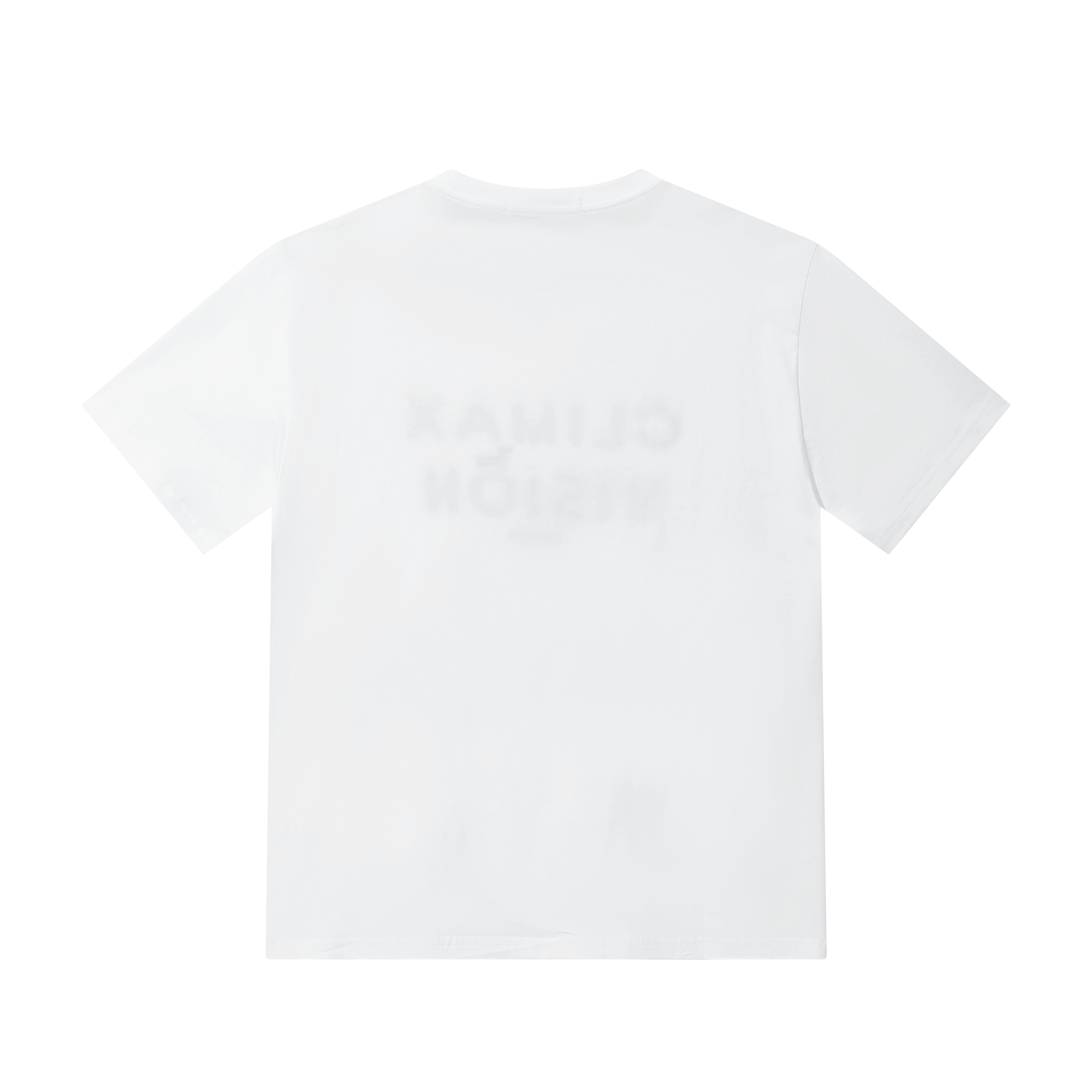 White Snow-covered Letter Puppy Embroidered Short Sleeves