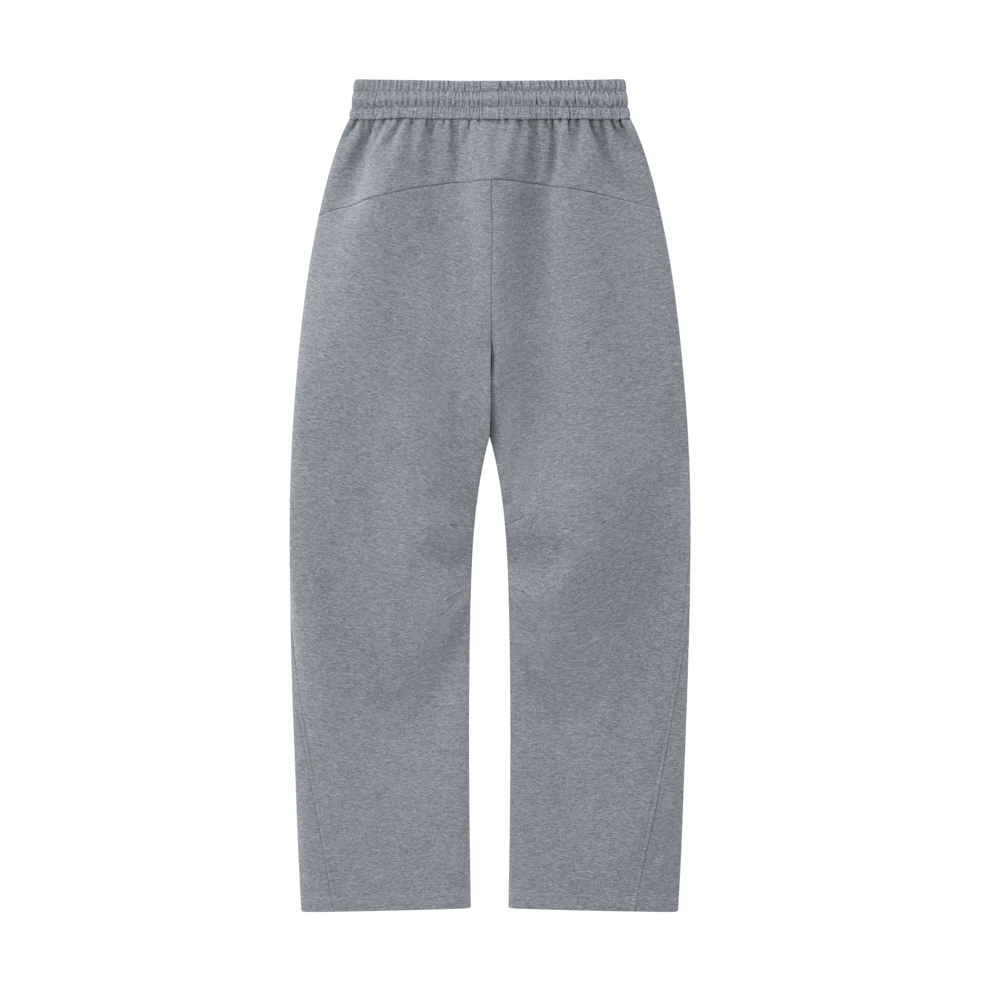 Gray Xinjiang Long-staple Cotton Air Layer Silhouette Scimitar Pants