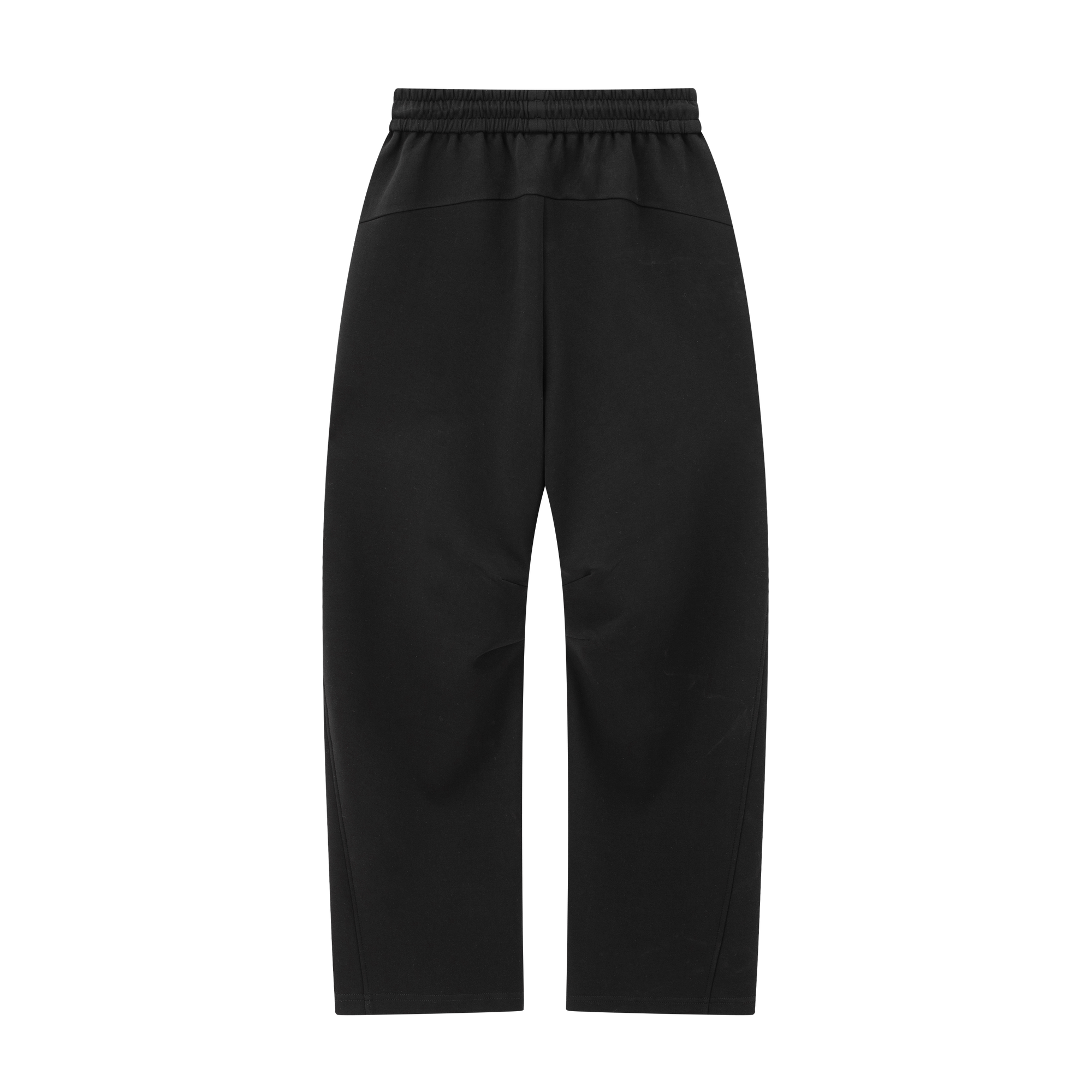Black Xinjiang Long-staple Cotton Air Layer Silhouette Scimitar Pants