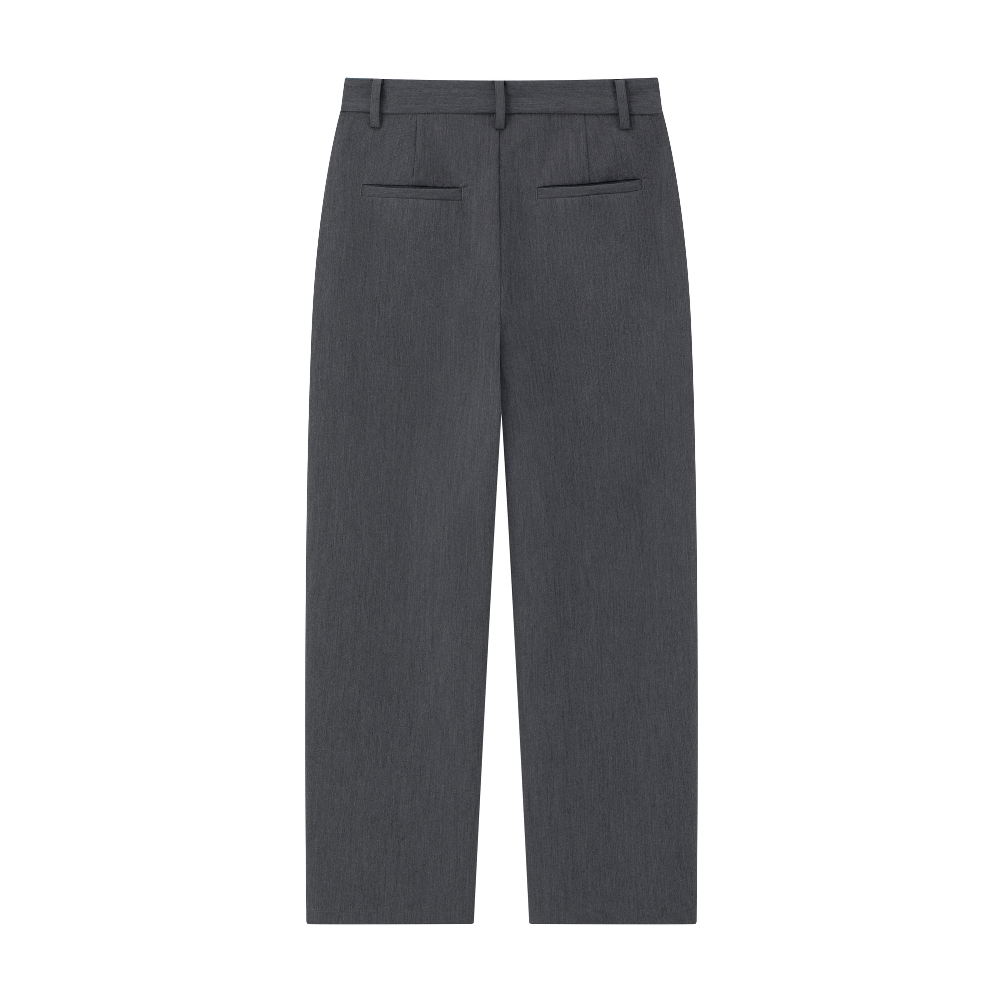 Gray Curved Cut Scimitar Trousers