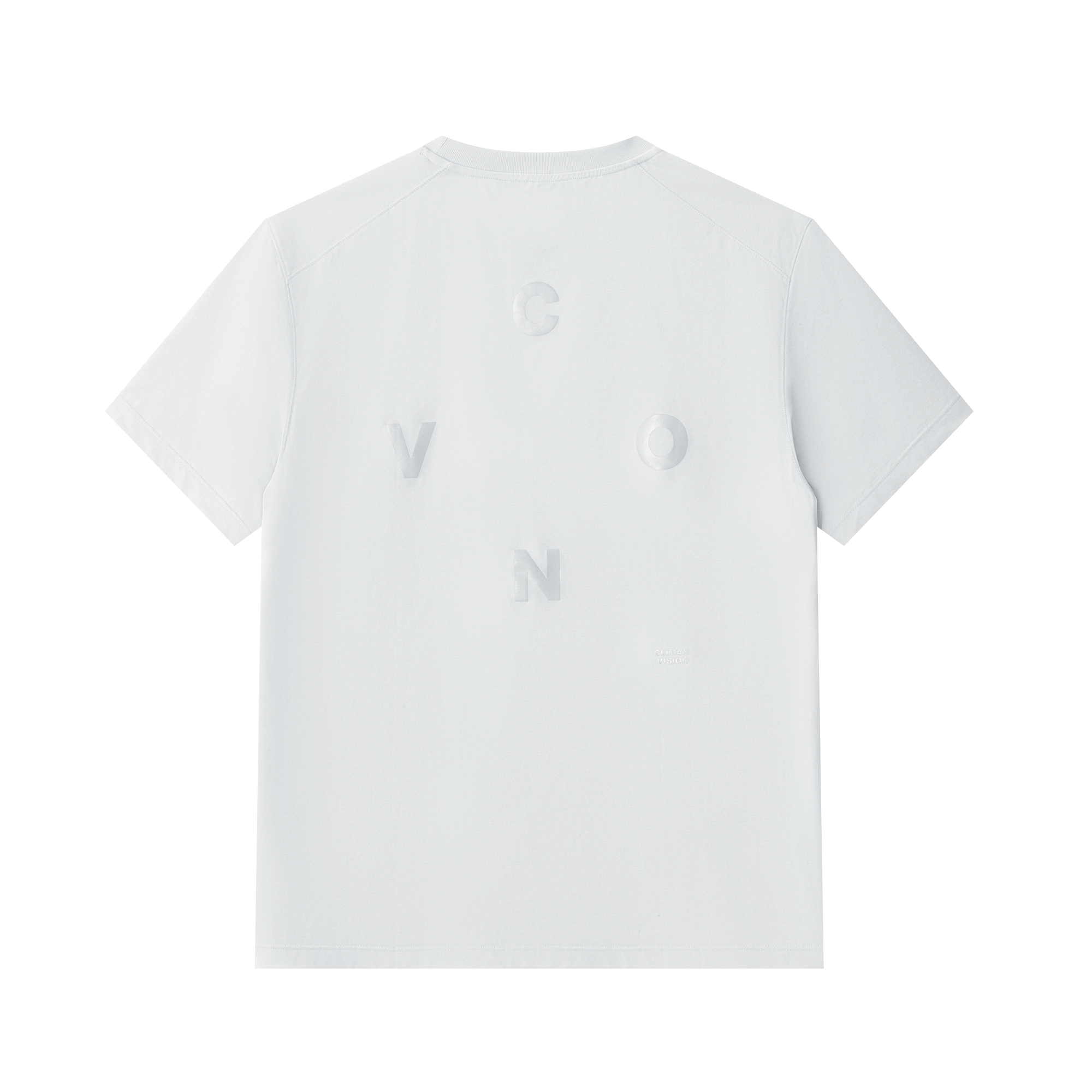 Grey Outdoor Sports Reflective Print T-shirt
