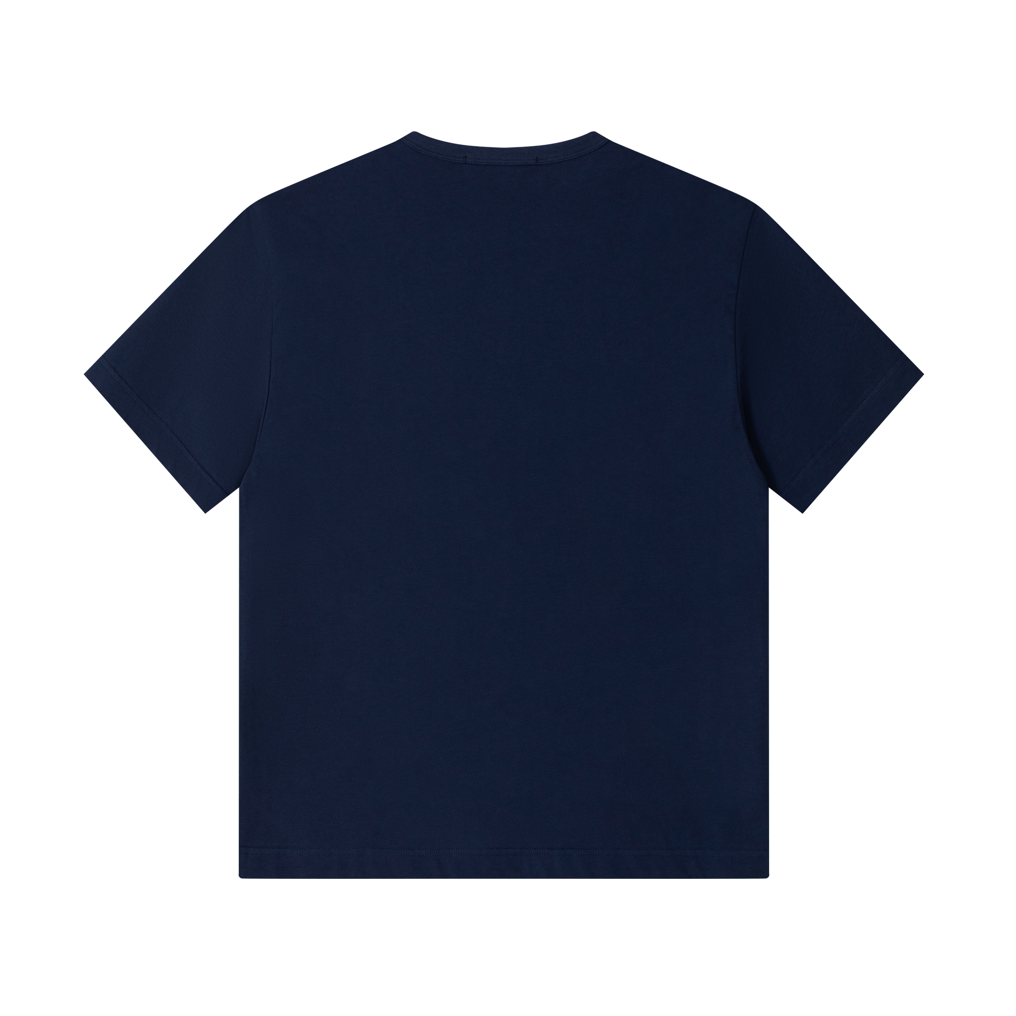 Navy Panda Print Short Sleeve T-Shirt
