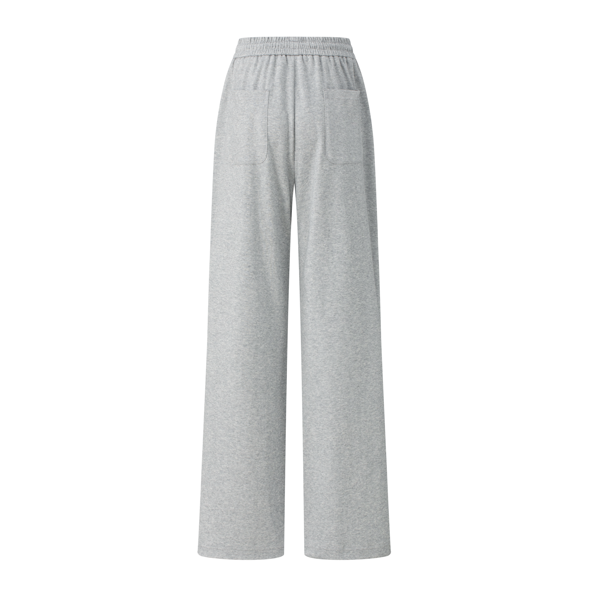 Gray Soft 3D Pleated Loose Paratrooper Pants