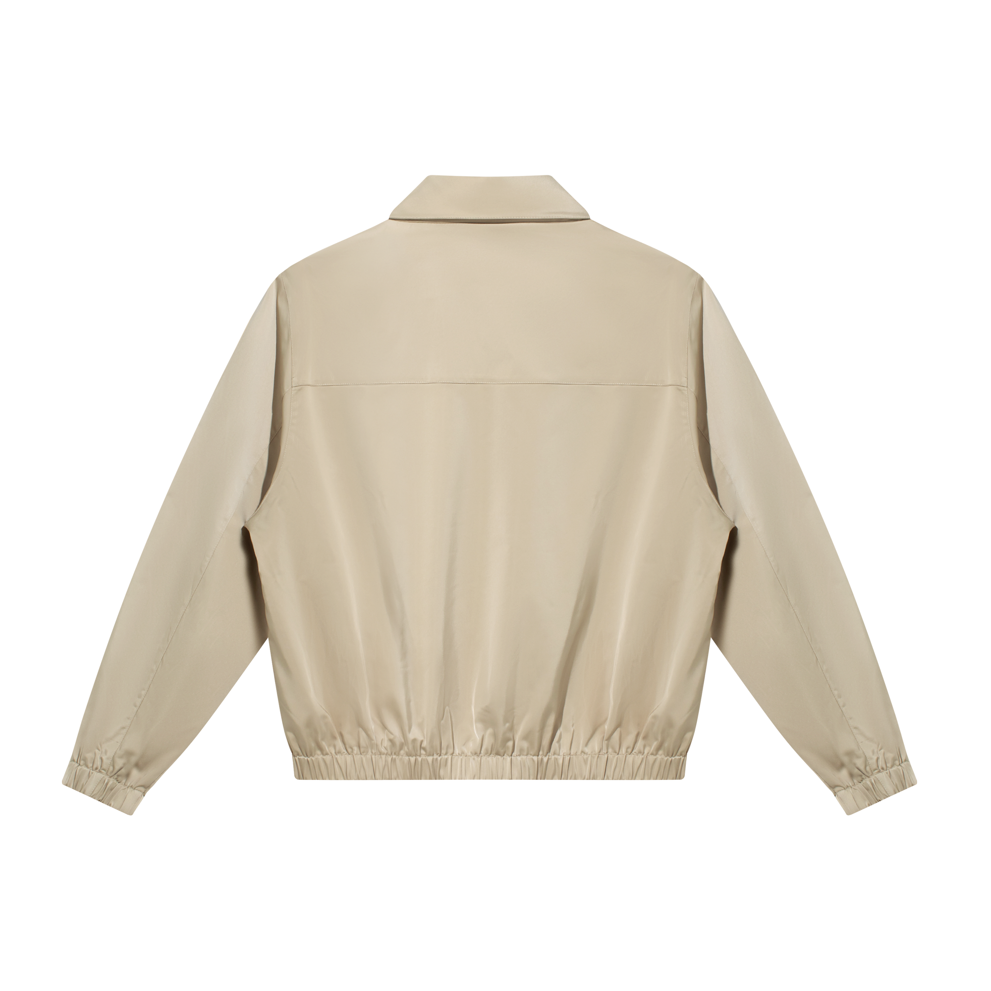 Champagne Satin Lapel Jacket