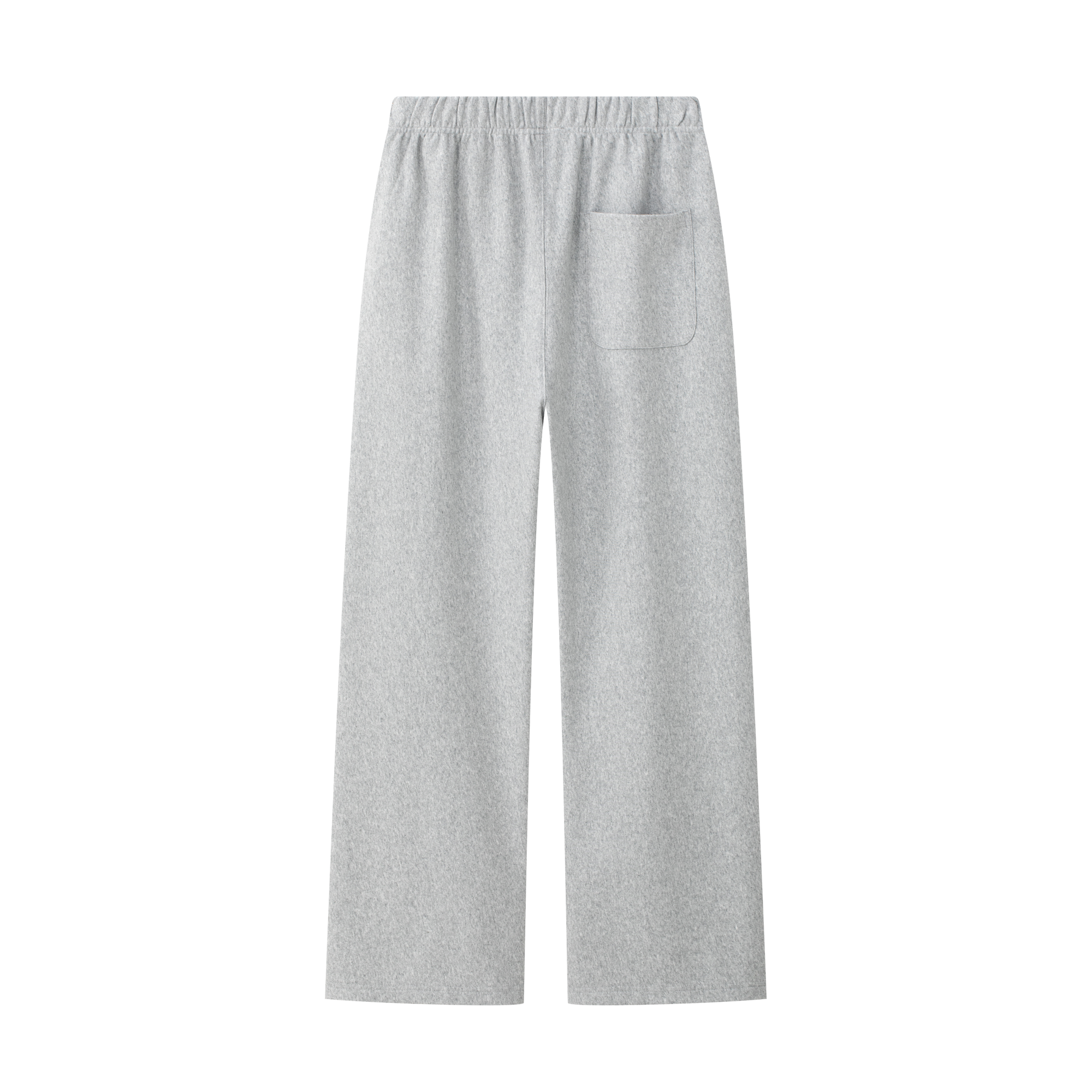 Grey Basic Casual Sports Sweatpants