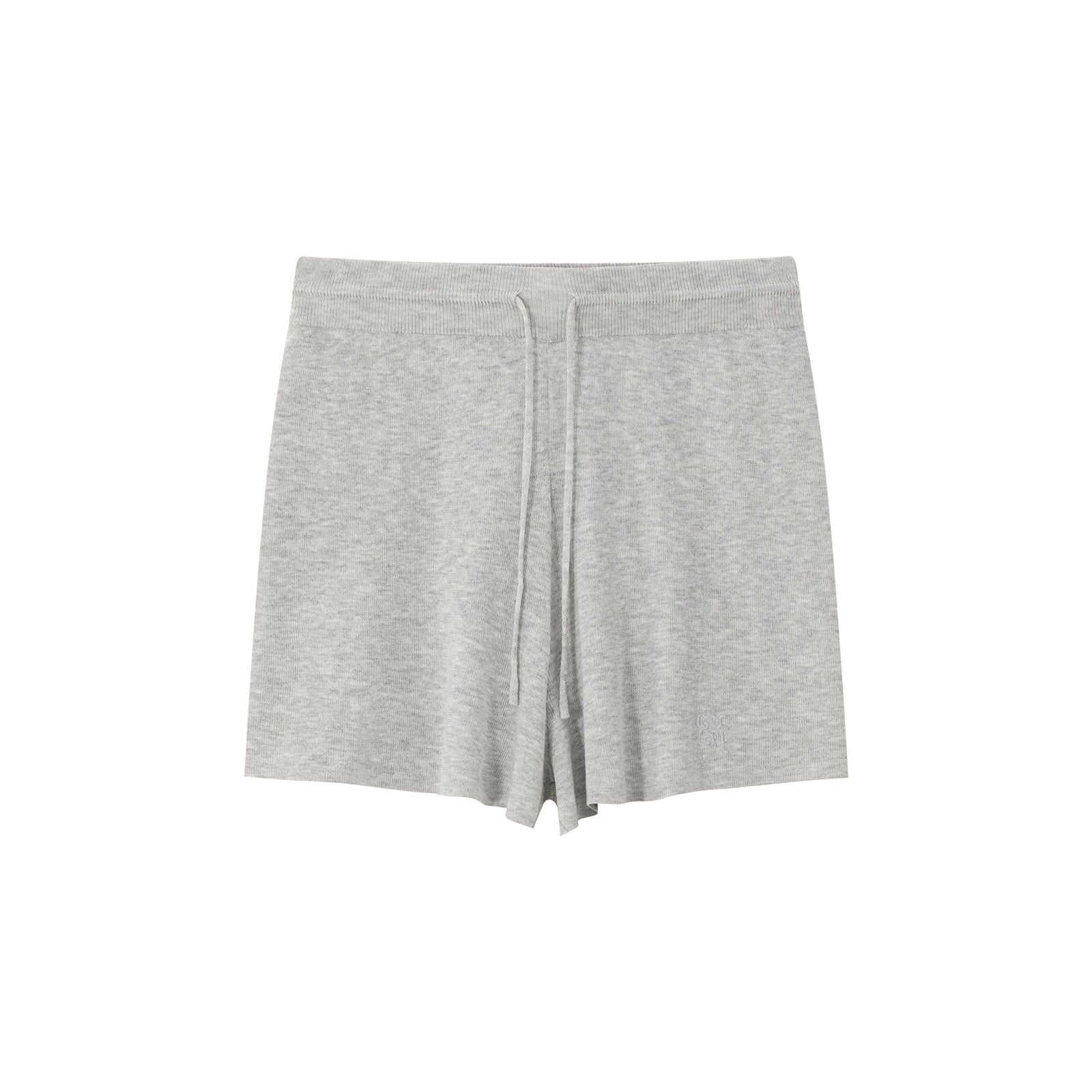 Grey Tencel Linen Cool Shorts