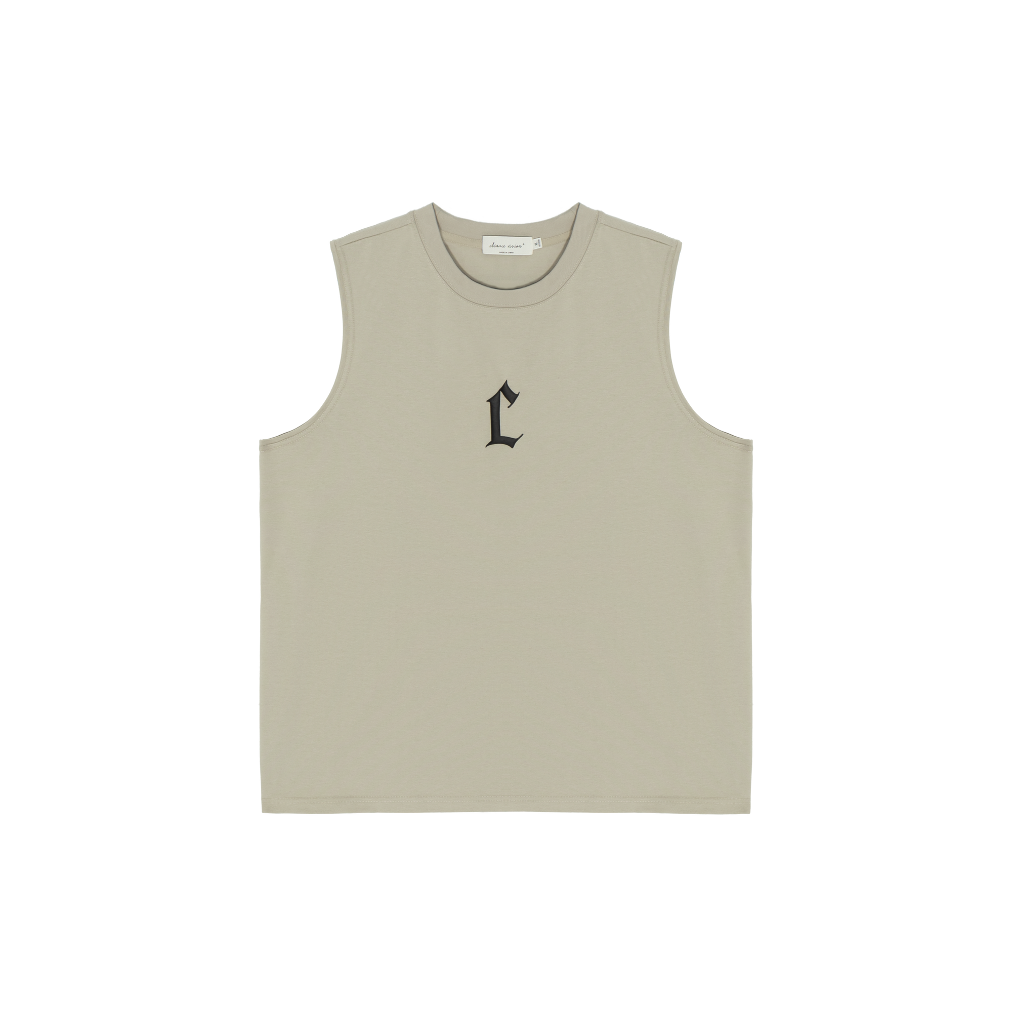 Wheat Foam C-Print Sports Tank Top