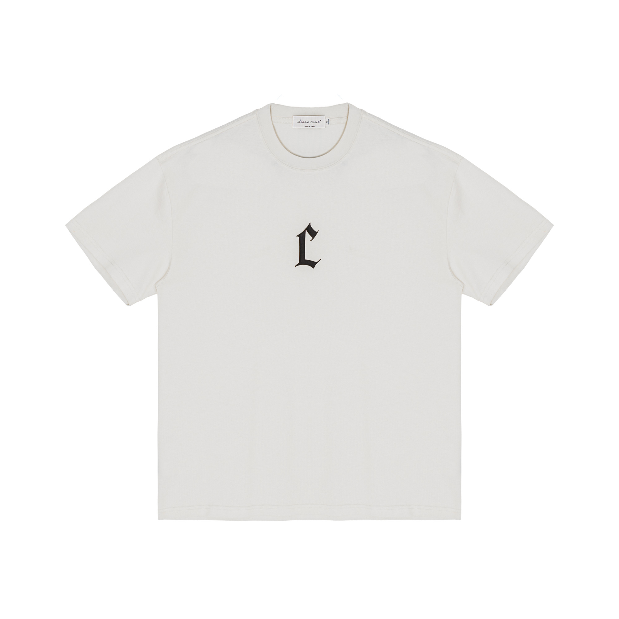 White C-shaped Foam Short Sleeves