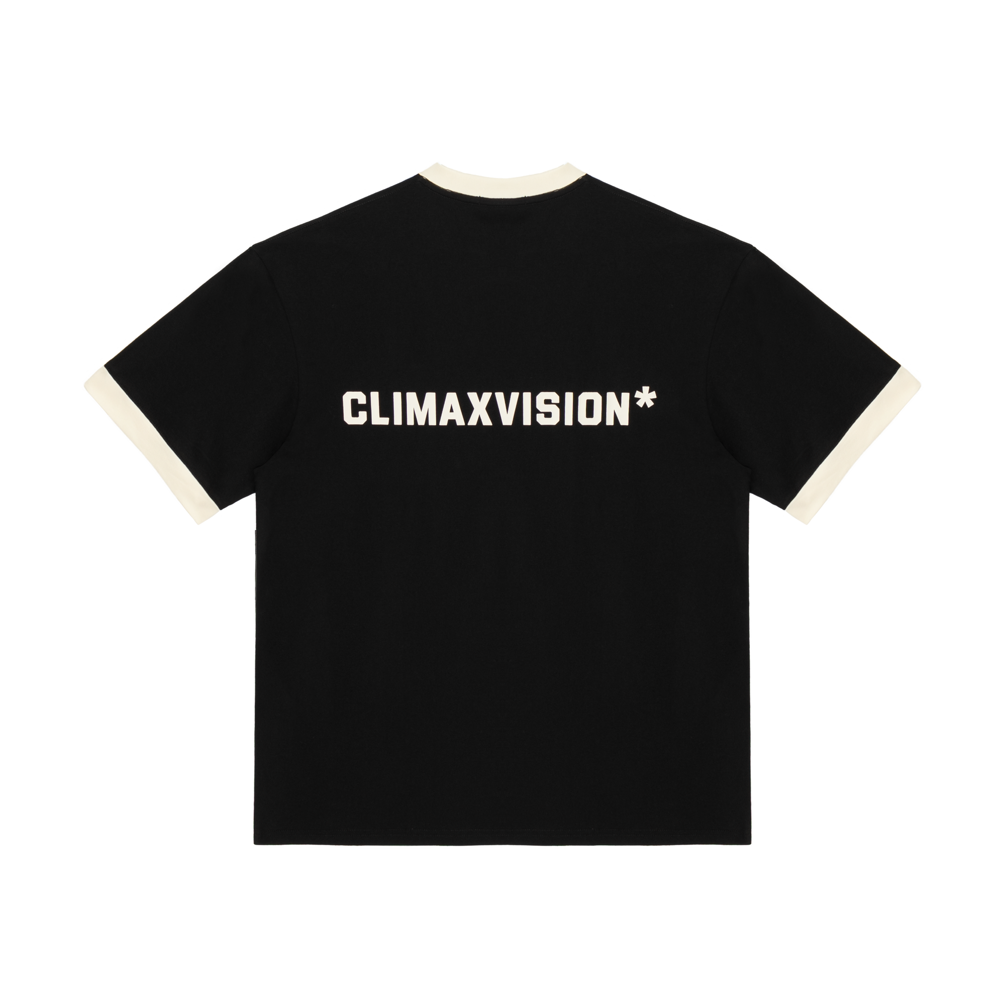 Black Colorblock Logo Print Casual Short Sleeves