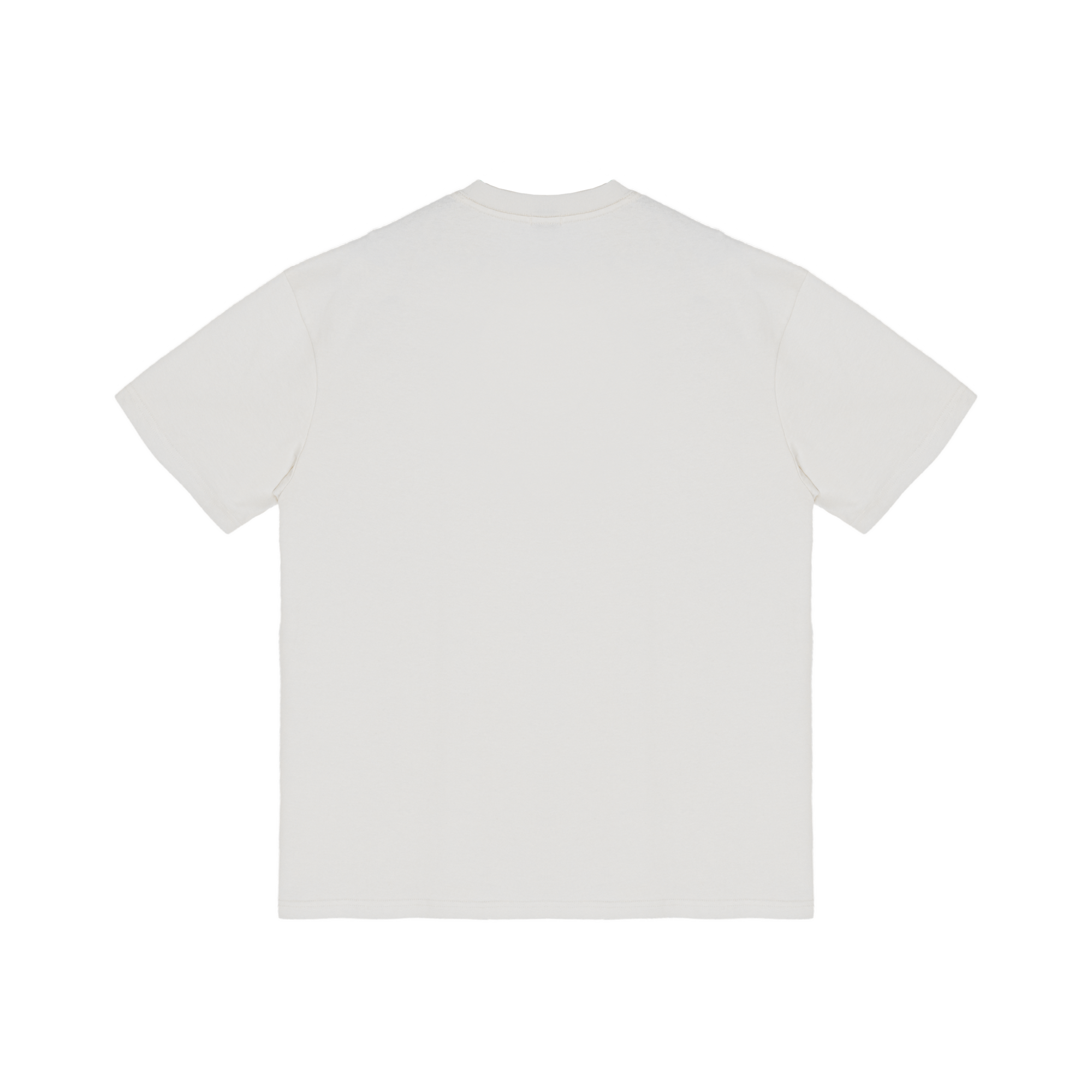 White C-shaped Foam Short Sleeves