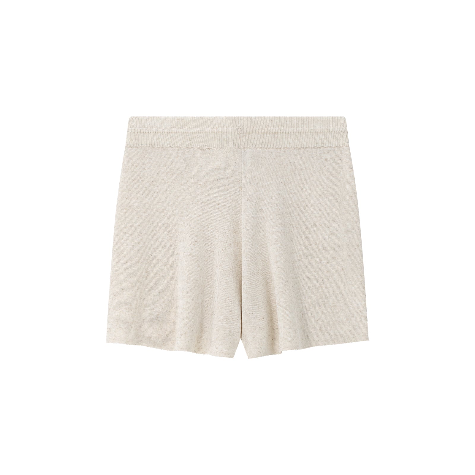 Oatmeal-colored Tencel Linen Cool Shorts